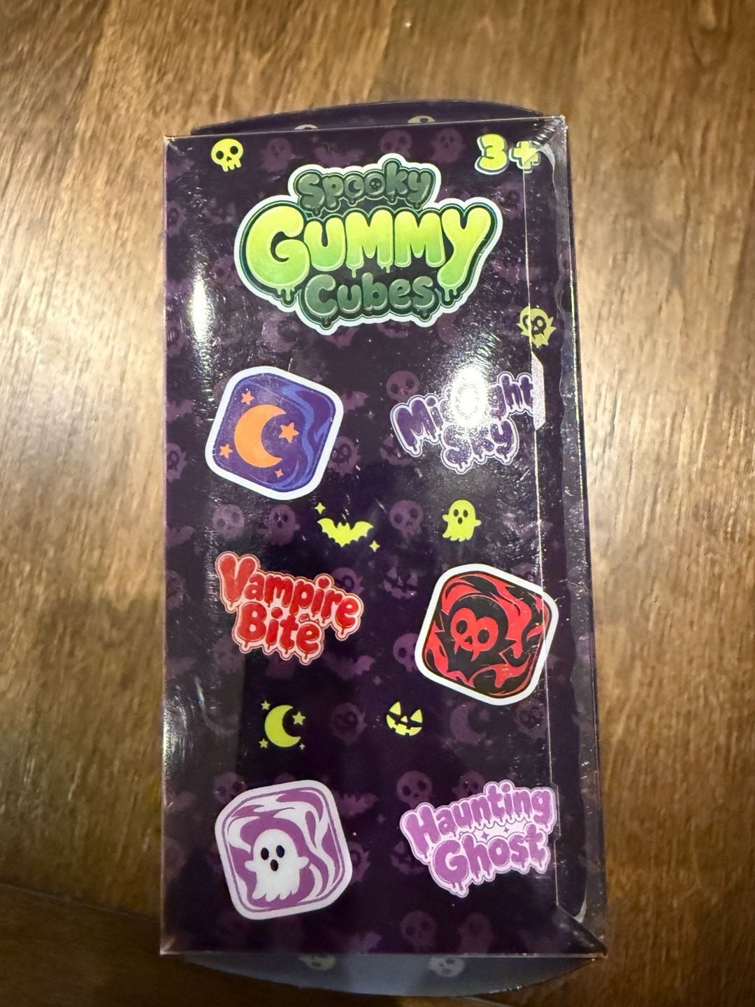 PPNC Spooky Gummy Cubes 6 Spooky Cubes Fidget Toy Set New 5