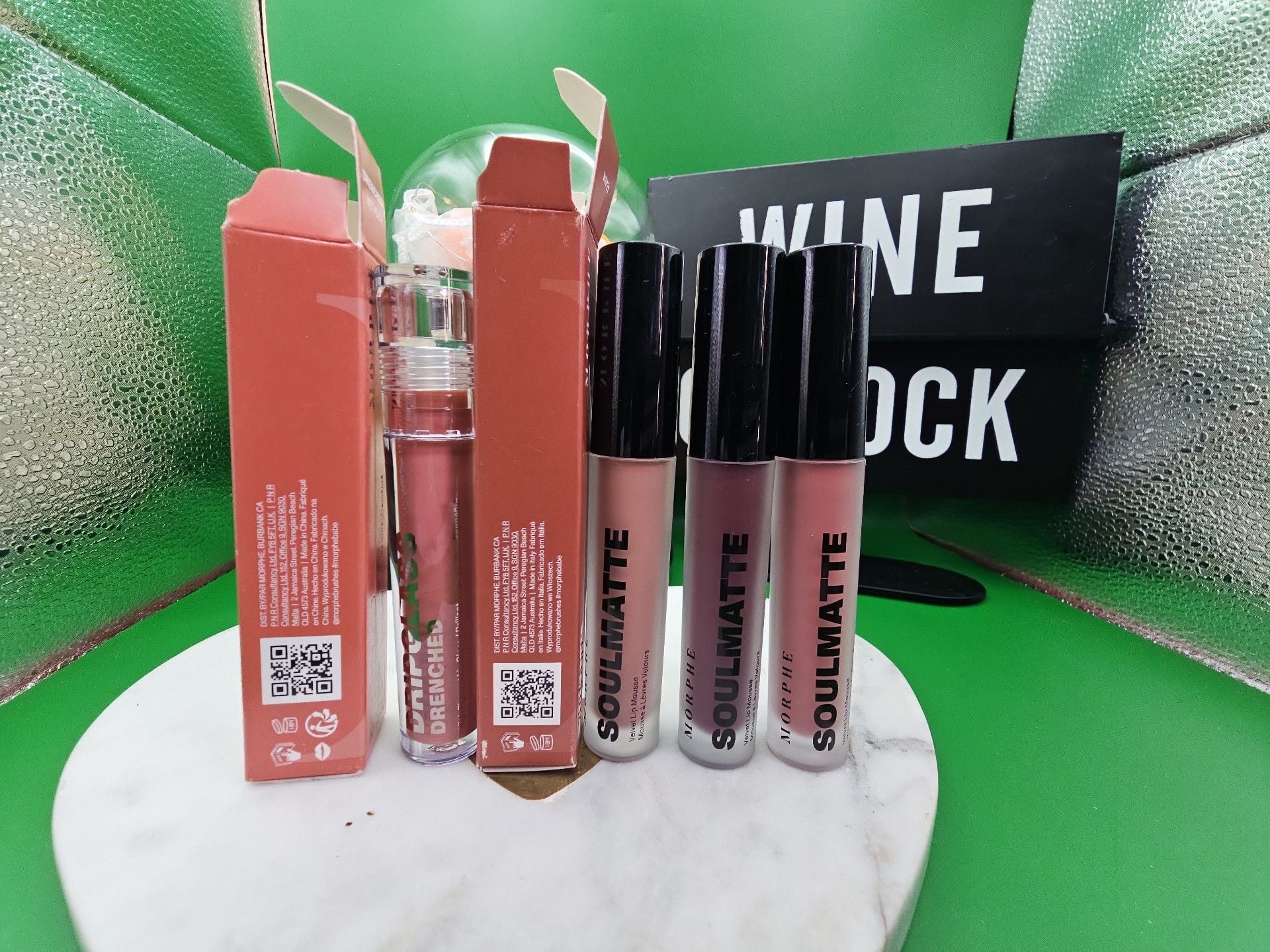 Morphe Soulmatte Velvet Lip Mousse Lip Gloss Bundle 3