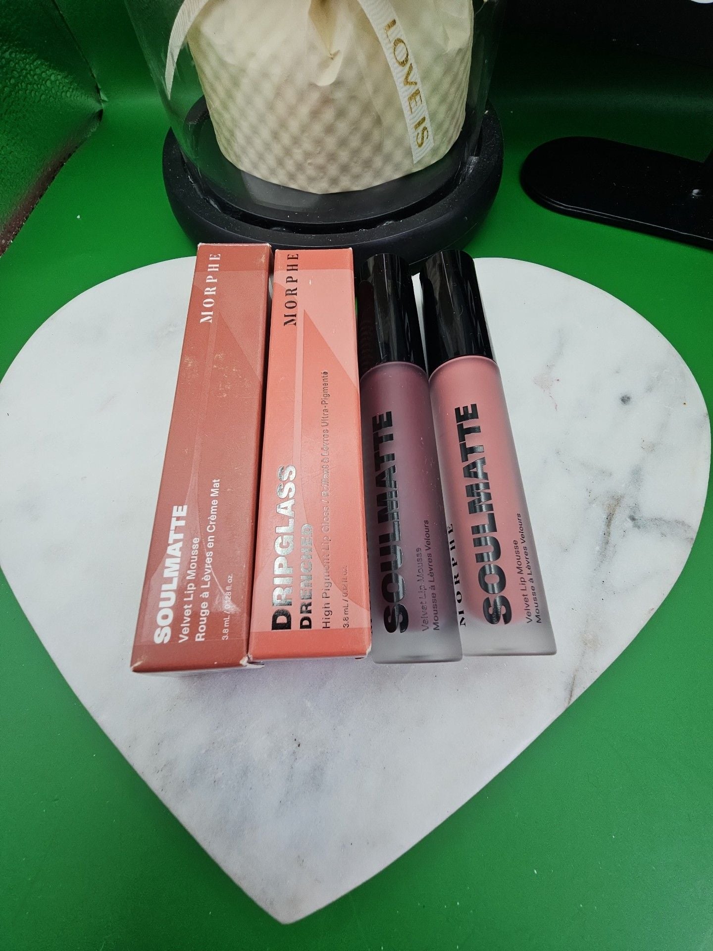 Morphe Soulmatte Velvet Lip Mousse Lip Gloss Bundle 4