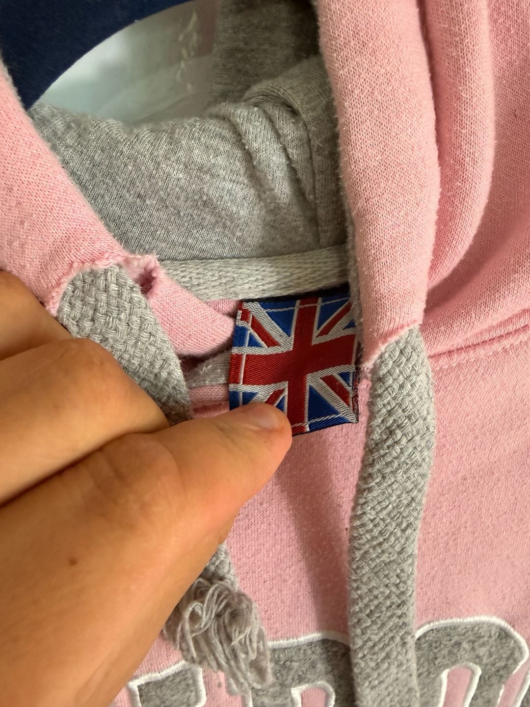 London England Souvenir Hoodie Pink 5