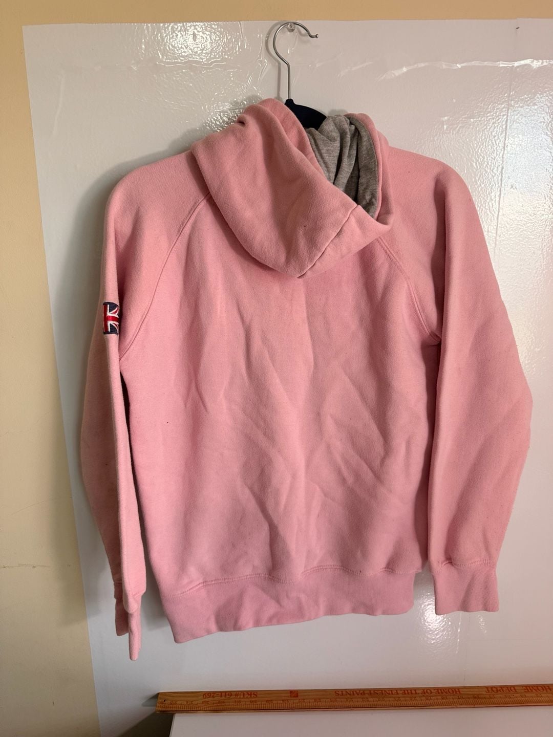 London England Souvenir Hoodie Pink 7