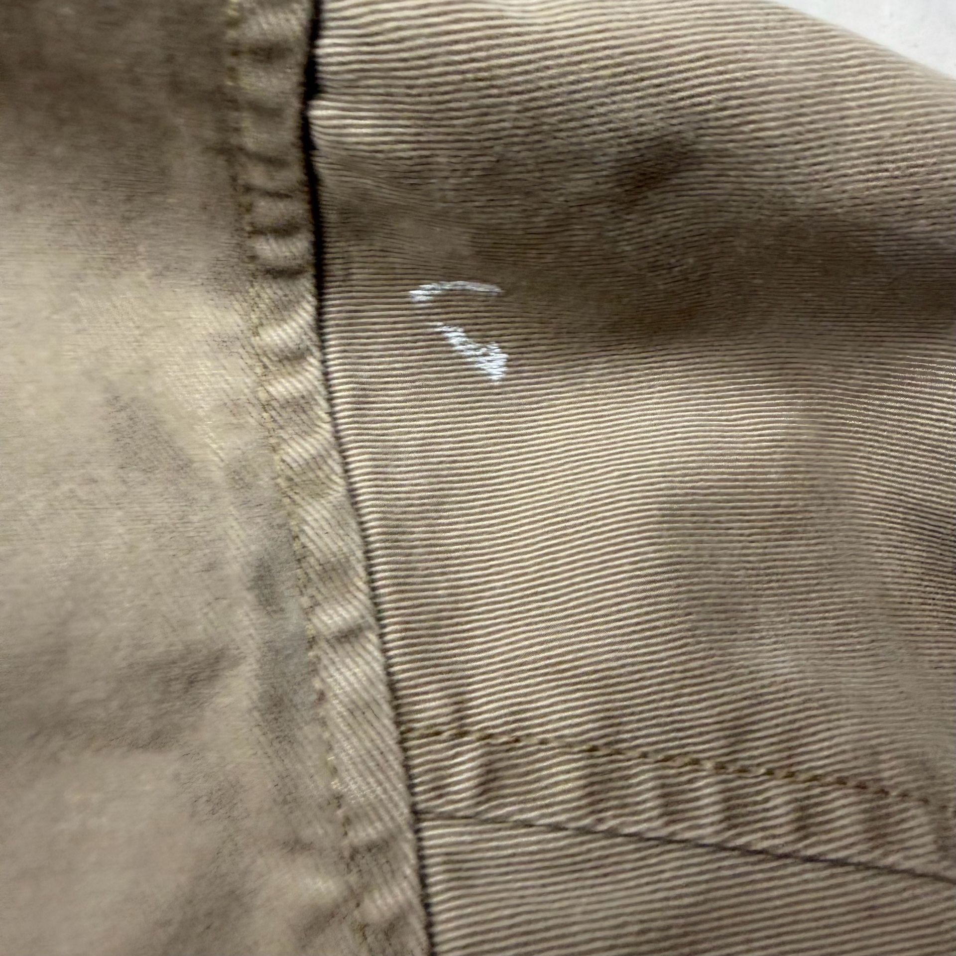 Old Navy 1990’s canvas work Jacket kids Size S Tan Cotton Camo Lined 8