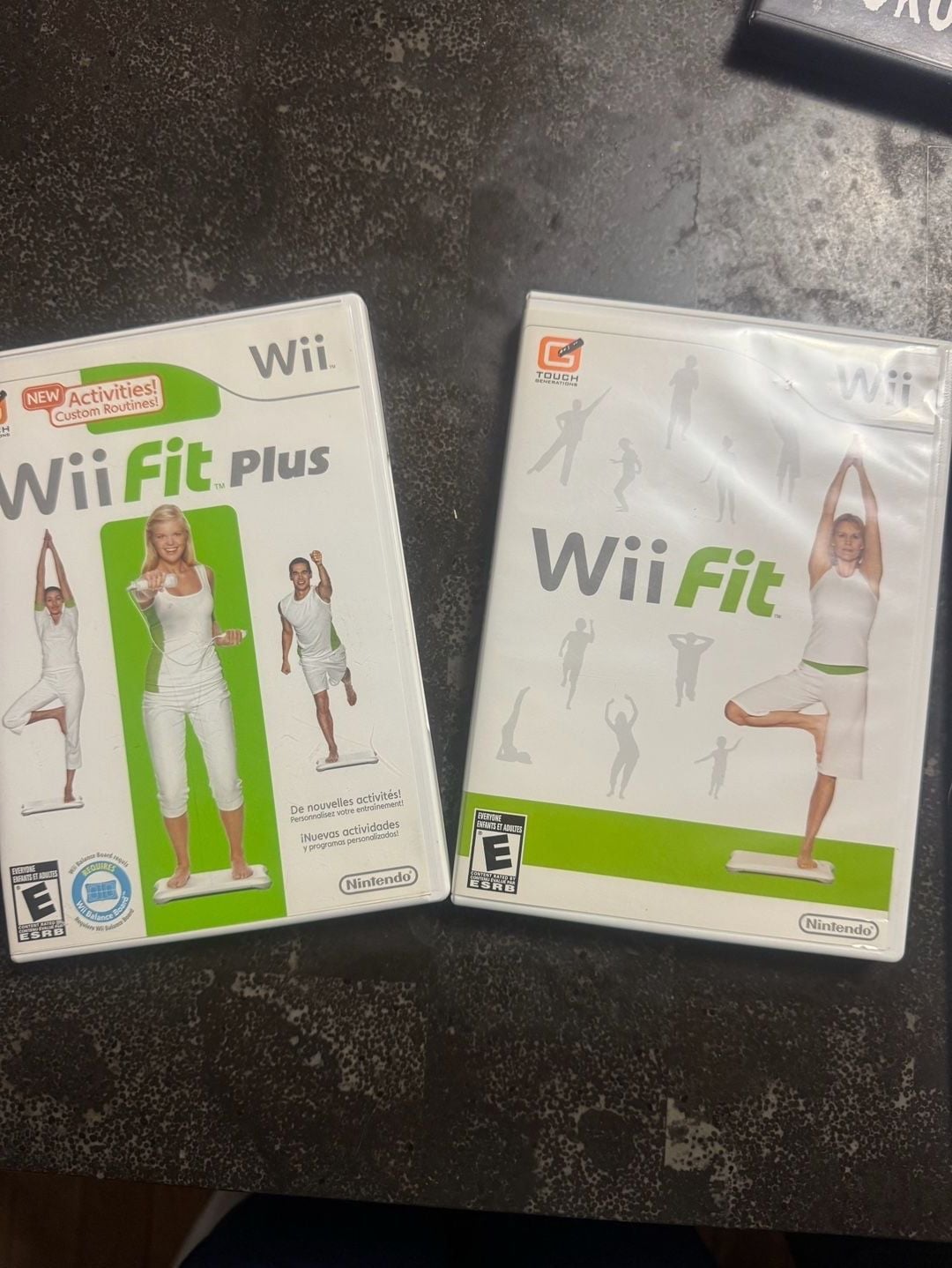 Nintendo Wii Fit and Wii Fit Plus Games Lot 1