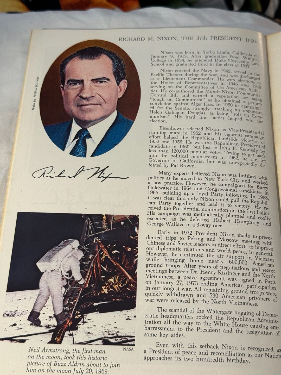 A Pictorial History of the Presidents of the United States Book 9
