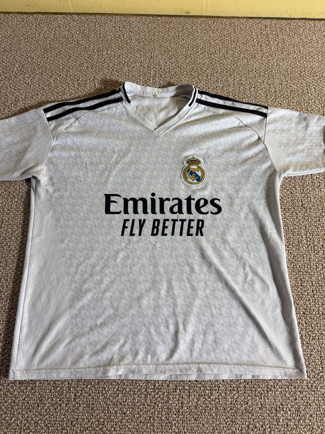 Adidas Real Madrid 24/25 Home Soccer Jersey White 3