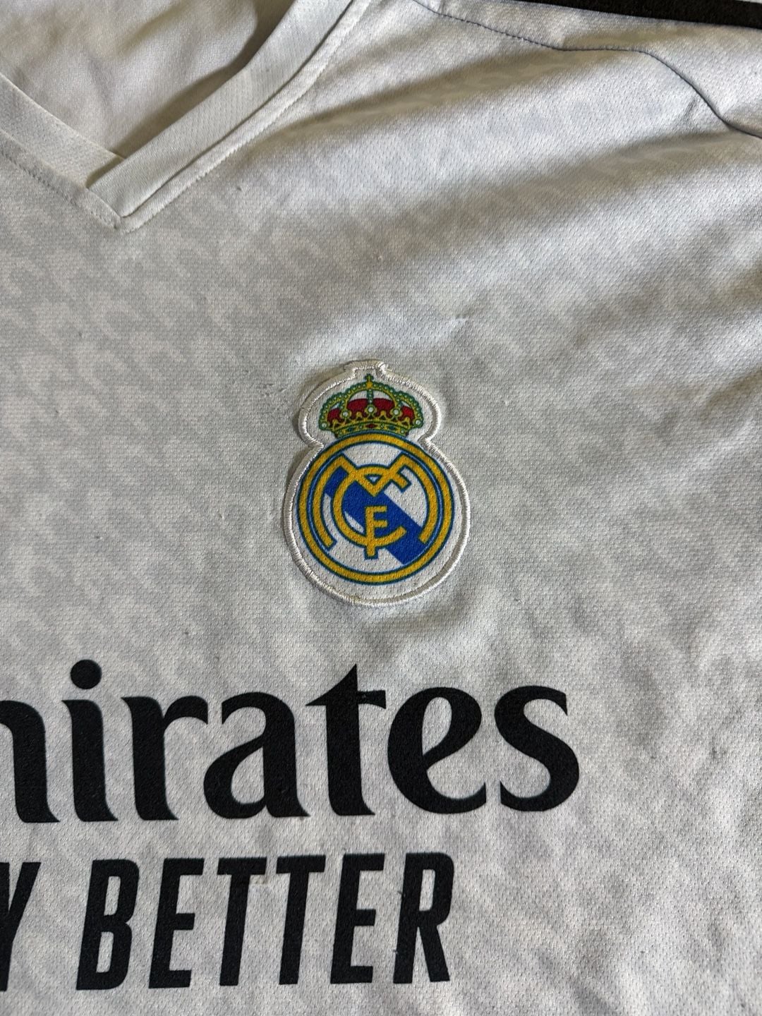 Adidas Real Madrid 24/25 Home Soccer Jersey White 4