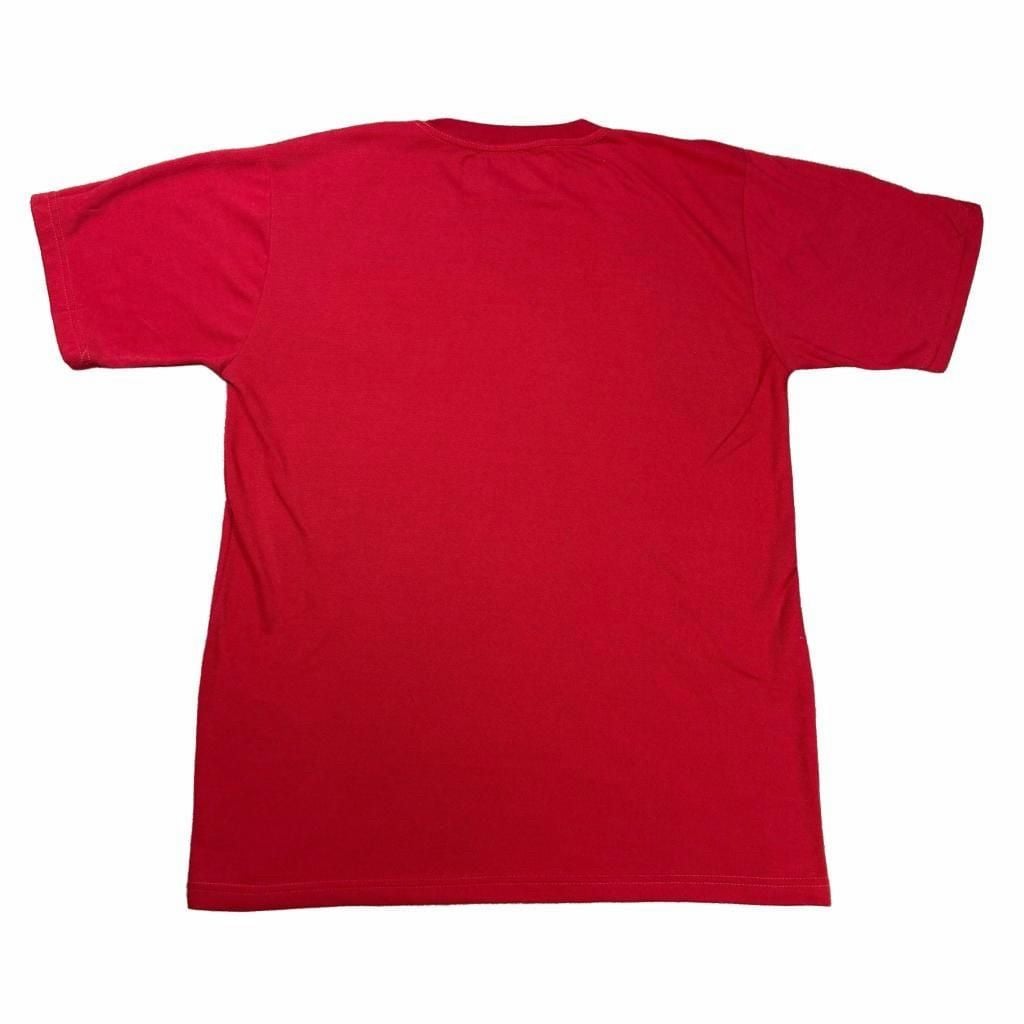 Y2K Loudberries Clothing T-Shirt Size L Red Embroidered Bear Graphic Tee 3