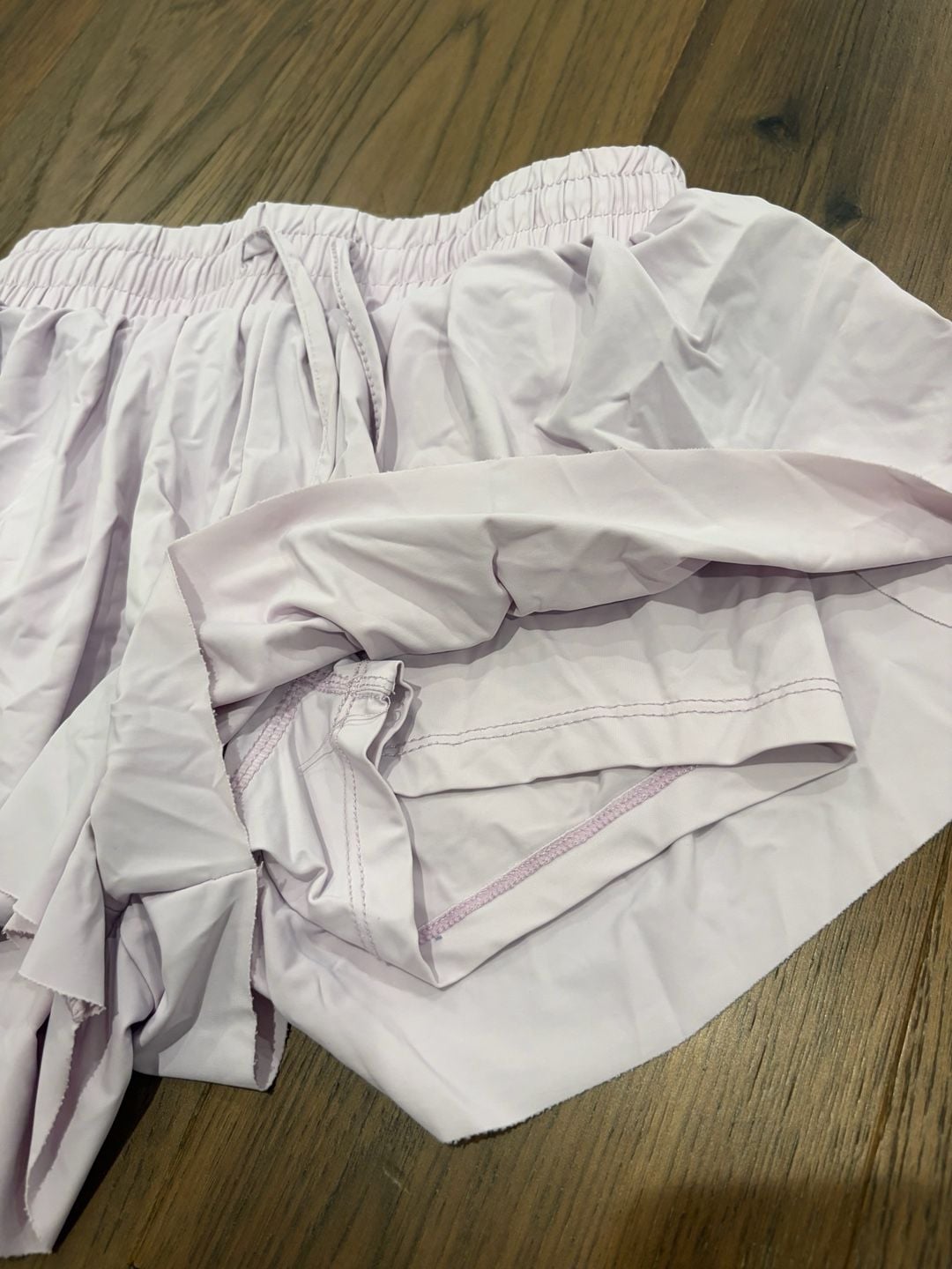 Suzette Collection Athletic Shorts Size XL(16) Purple Ruffle Skirted 2