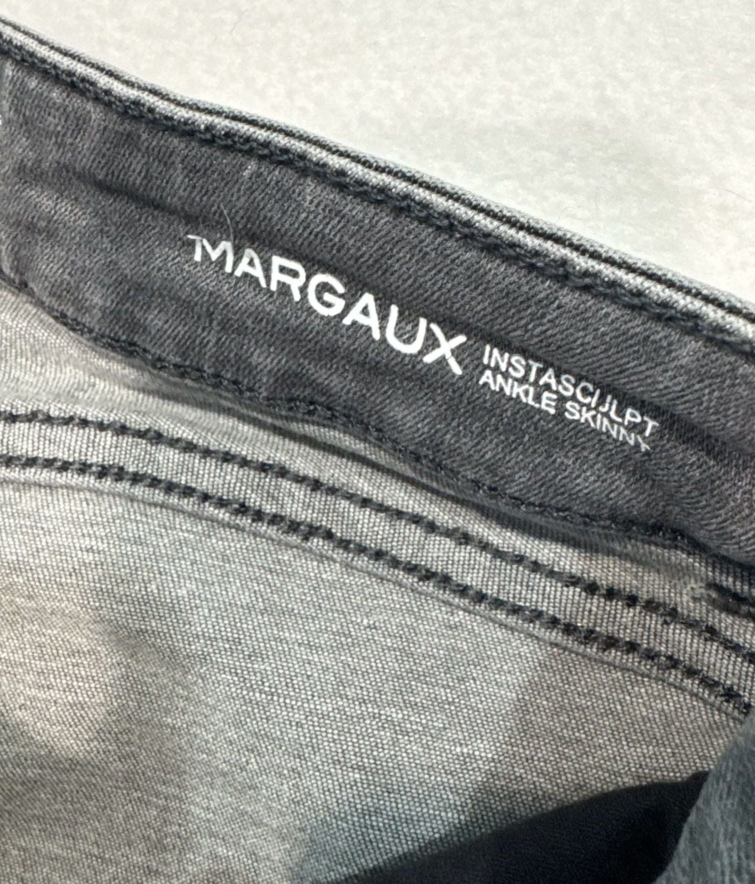 DL1961 Margaux Instasculpt Ankle Skinny Jeans Size 25 Drizzle Gray Denim 8
