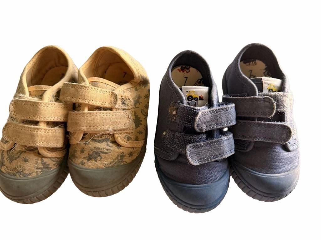 Wonder Nation Toddler Sneakers Size 7 Lot Of 2 1