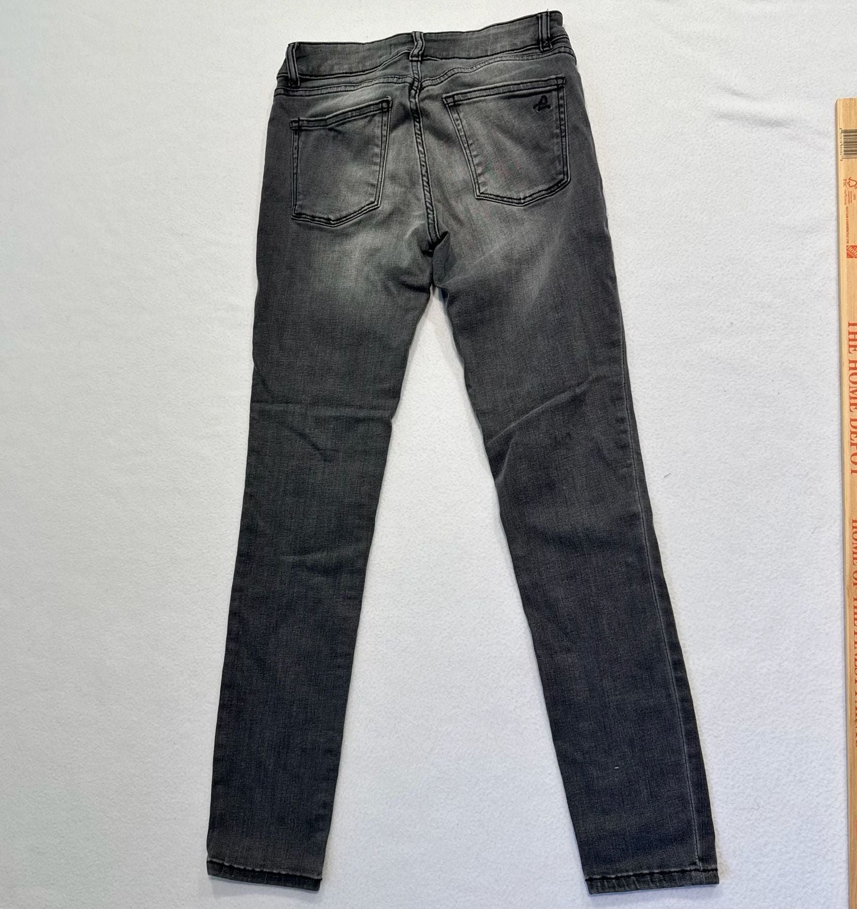 DL1961 Margaux Instasculpt Ankle Skinny Jeans Size 25 Drizzle Gray Denim 10