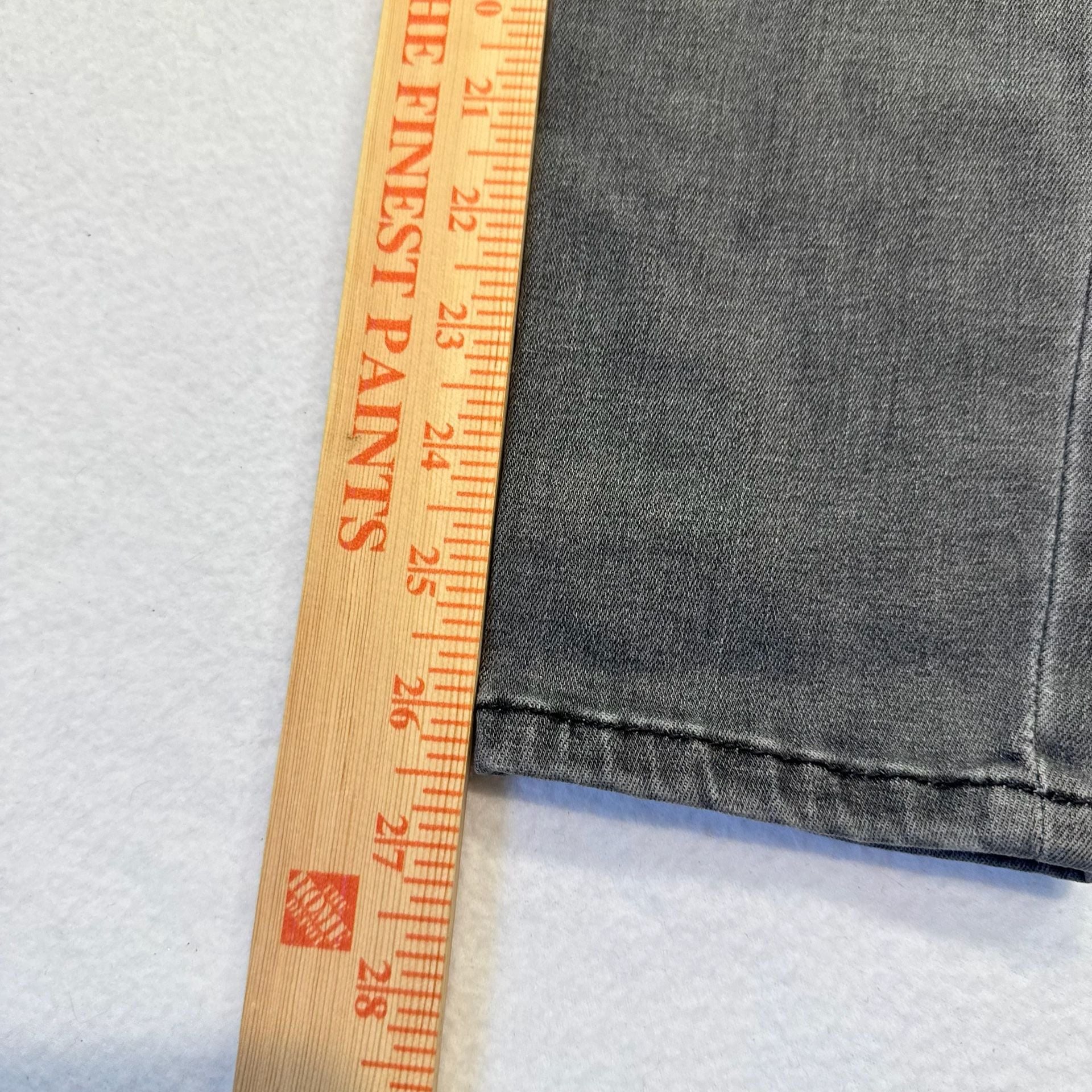 DL1961 Margaux Instasculpt Ankle Skinny Jeans Size 25 Drizzle Gray Denim 6