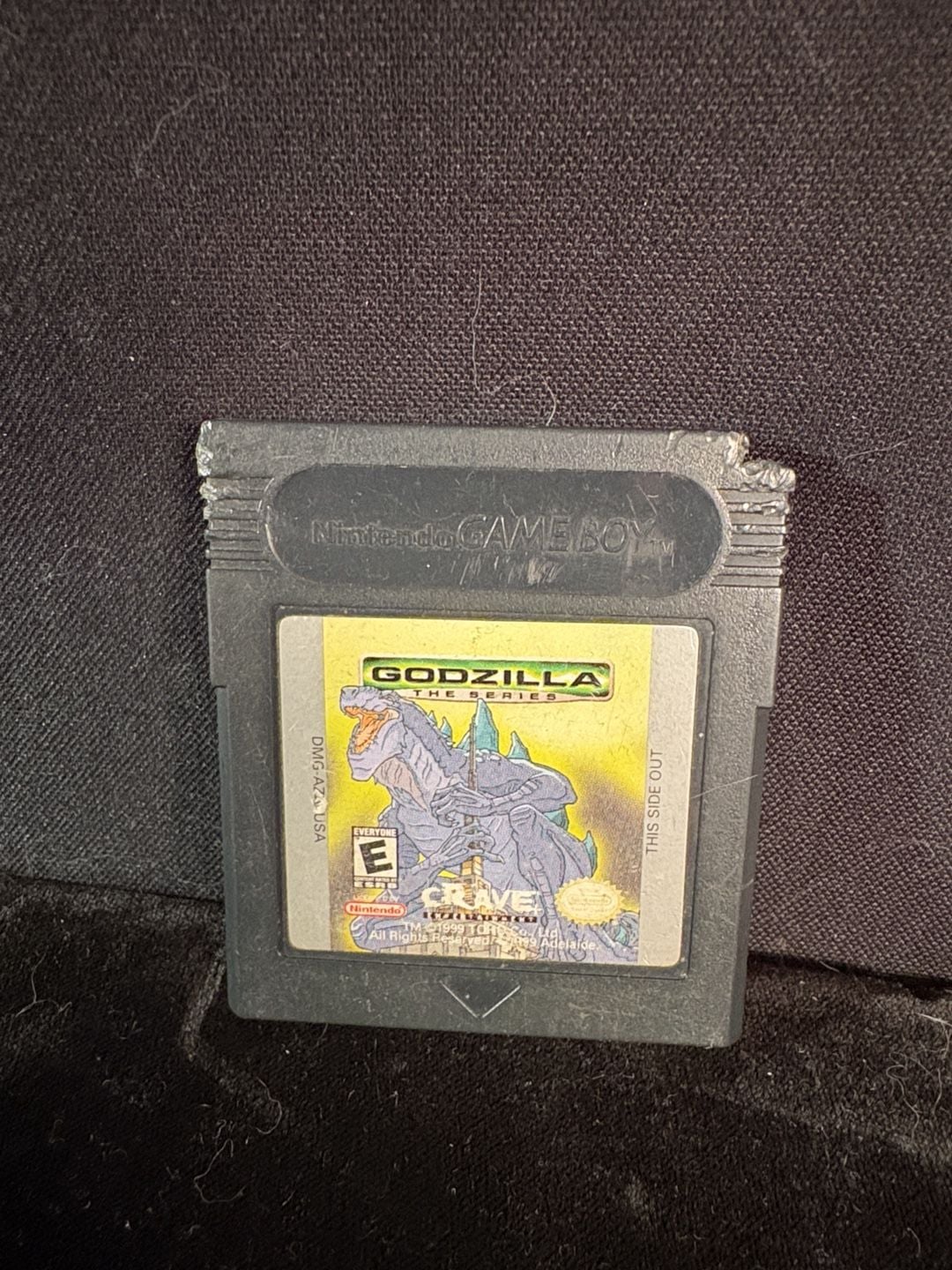 Nintendo Godzilla The Series Game Boy Color Game Cartridge 1