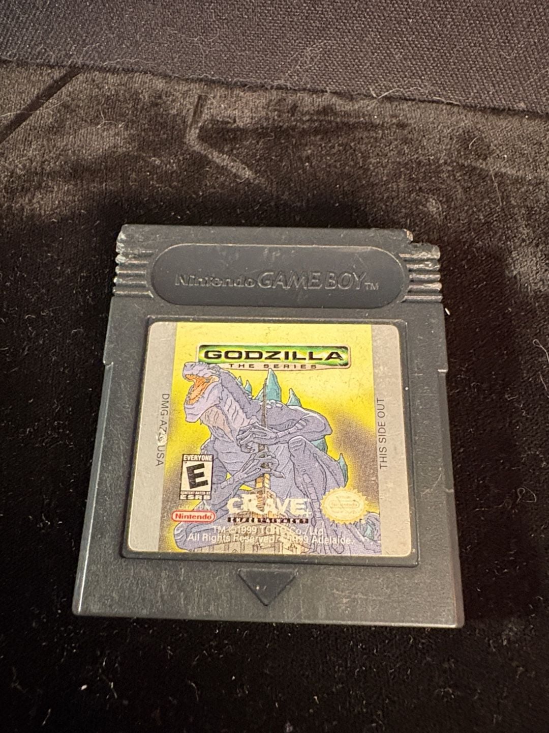 Nintendo Godzilla The Series Game Boy Color Game Cartridge 3
