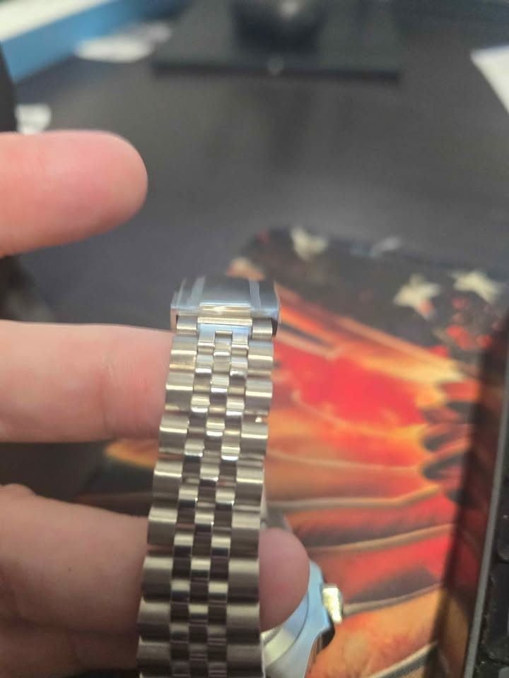 Seiko Custom Mod NH35 Pepsi Bezel Jubilee Watch 40mm 5