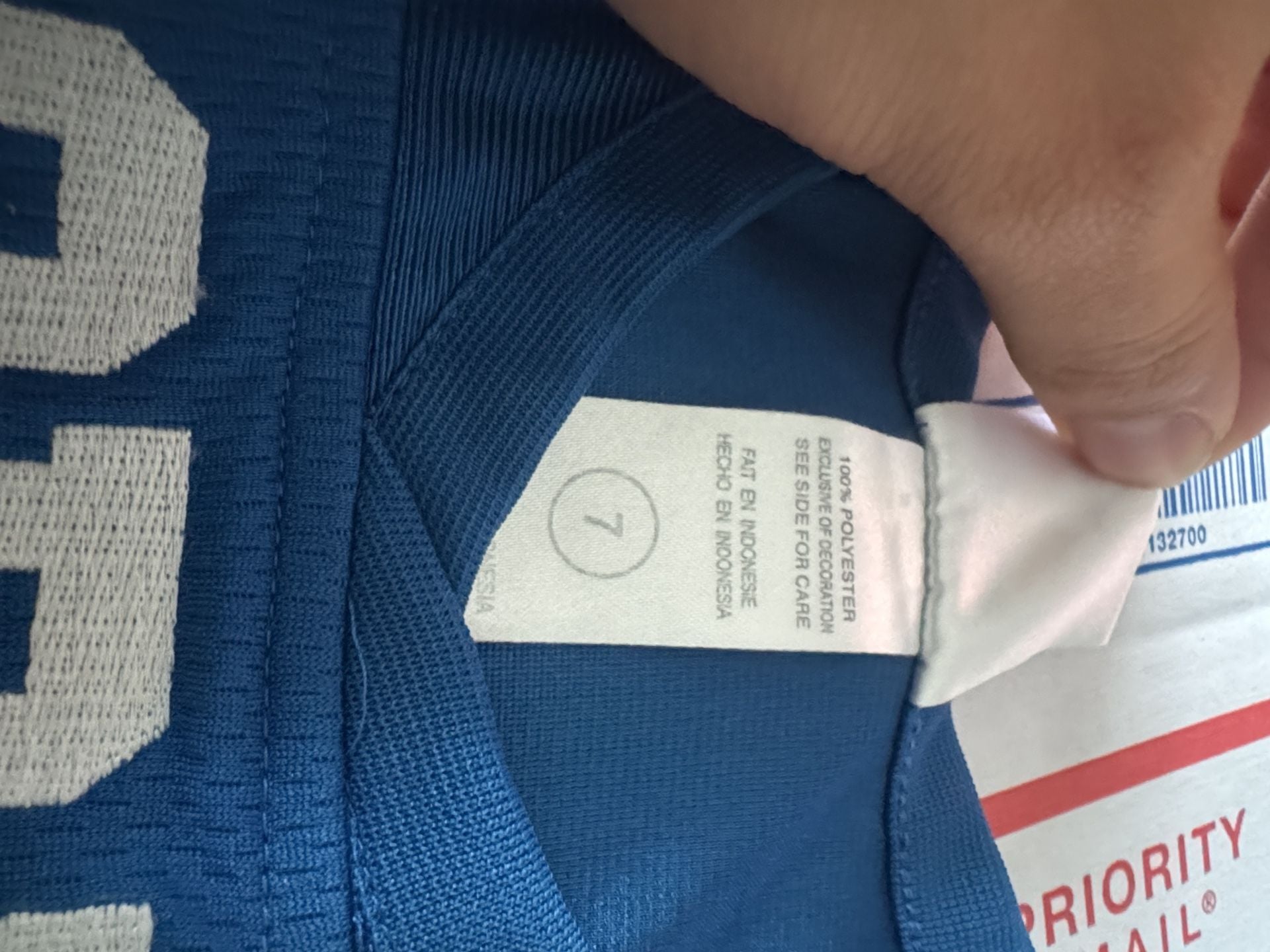 Mighty Mac Sports Florida Gators Football Jersey Size 7 Blue #1 3