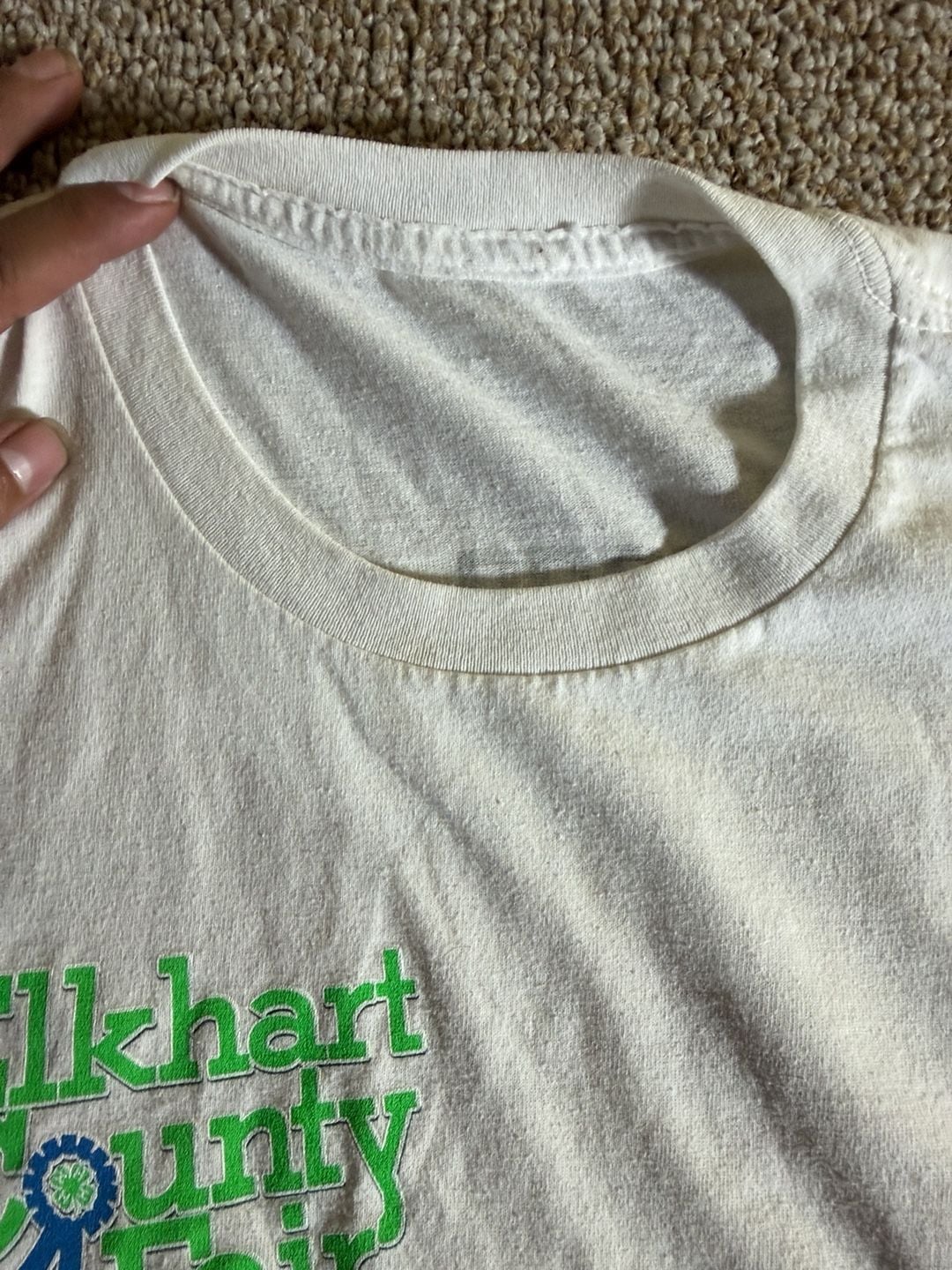 Elkhart County Fair 8th Annual Classic Car Cruise-In T-Shirt White 2023 4