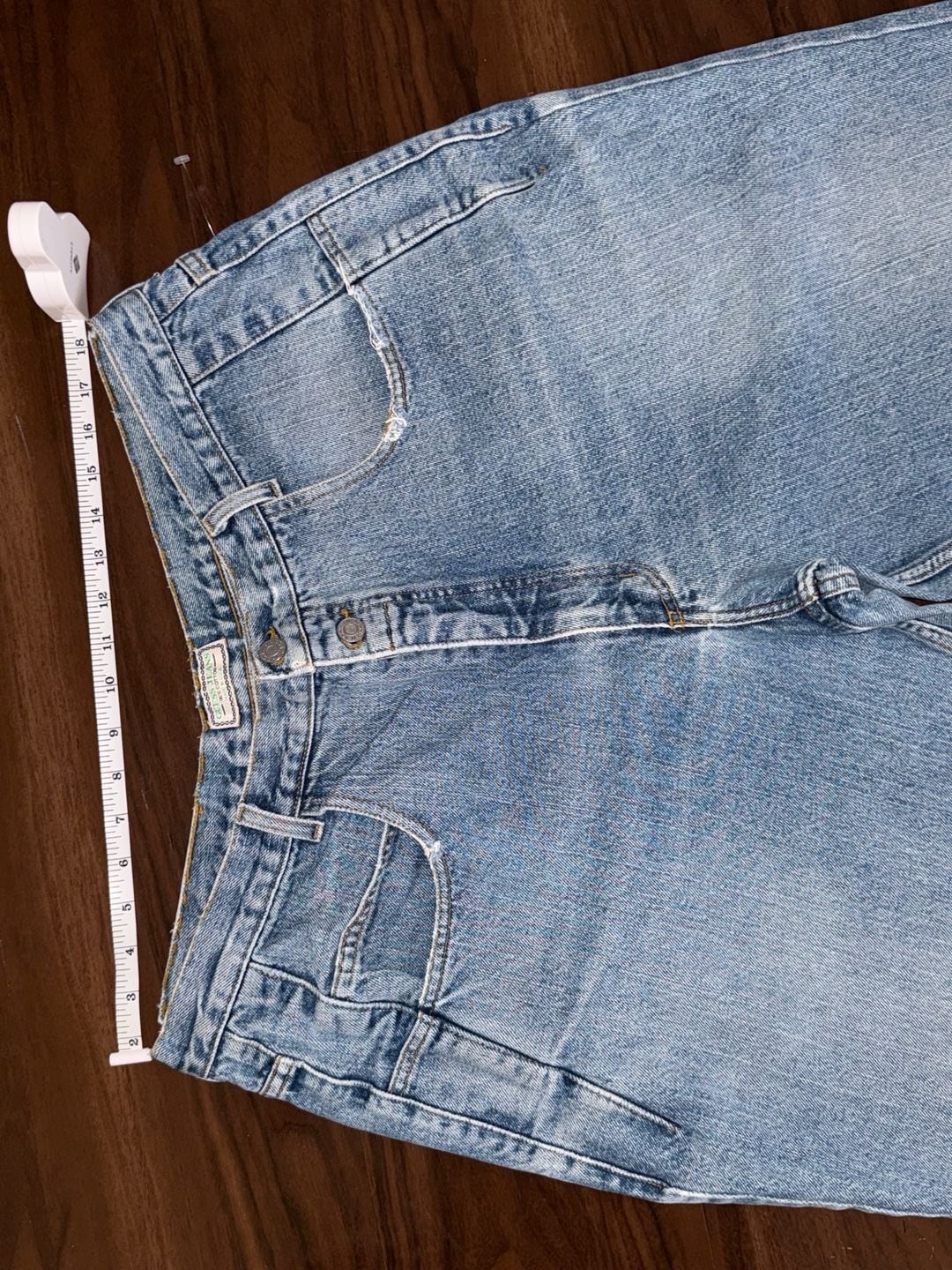 Guess Jeans Vintage Tapered Jeans 40x34 Blue Made in USA 3