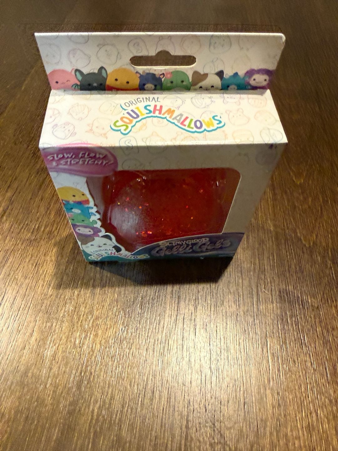 Squishmallows SlimyGloop Gelli Gels Pink Squeeze Toy 3