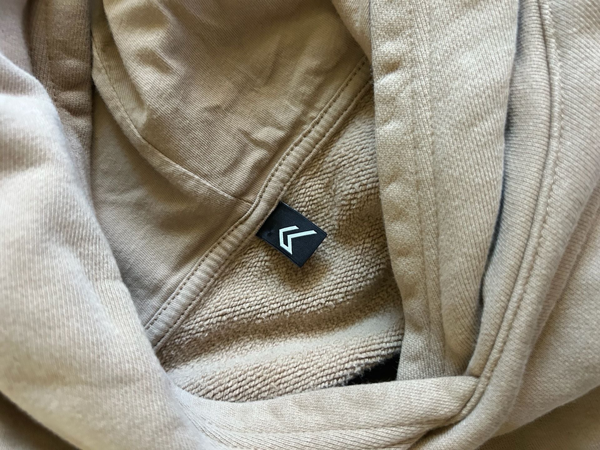 One Active Heavyweight Oversized Hoodie Khaki 4