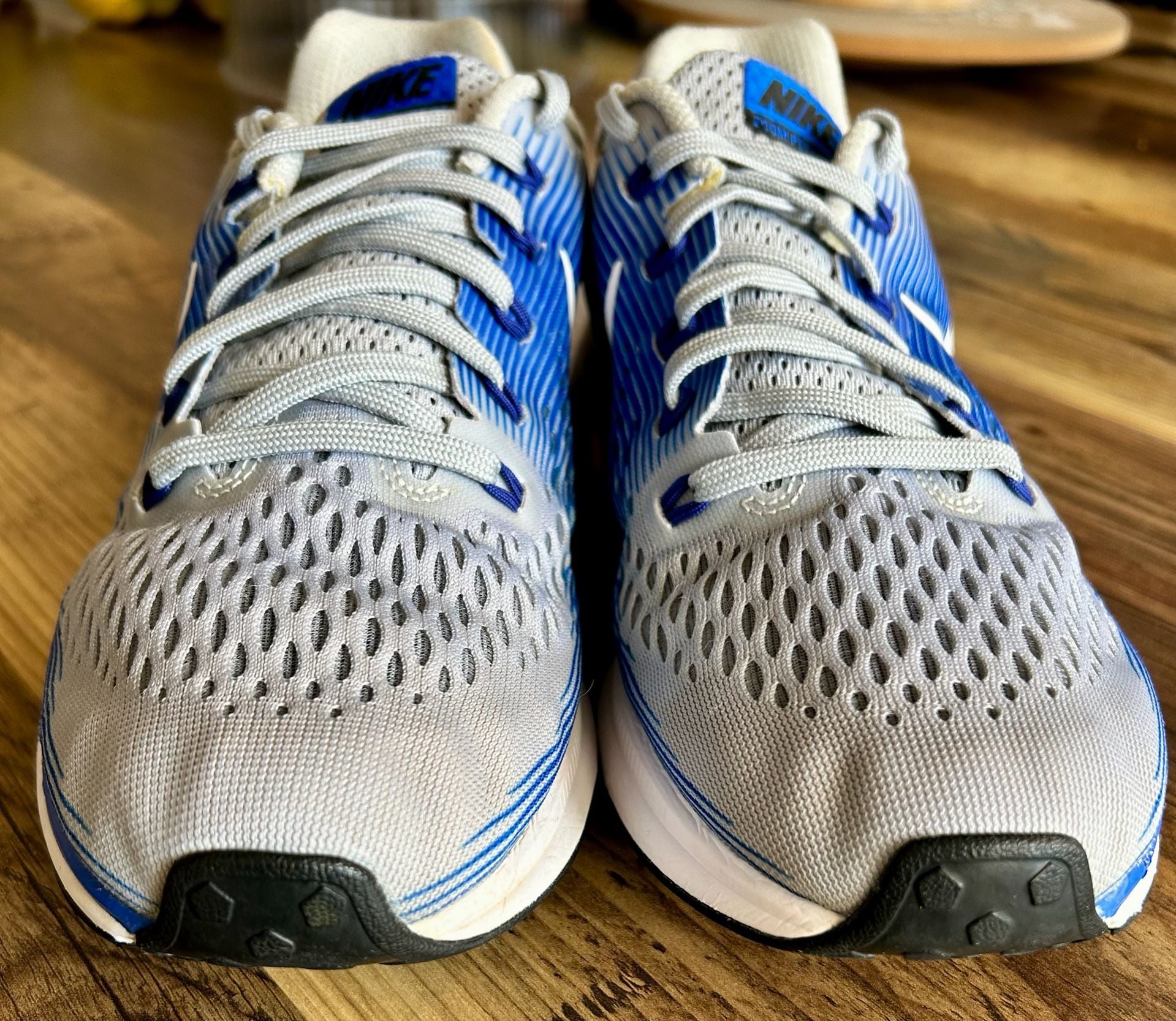 Nike Air Zoom Pegasus 34 Running Shoes Blue Grey 10