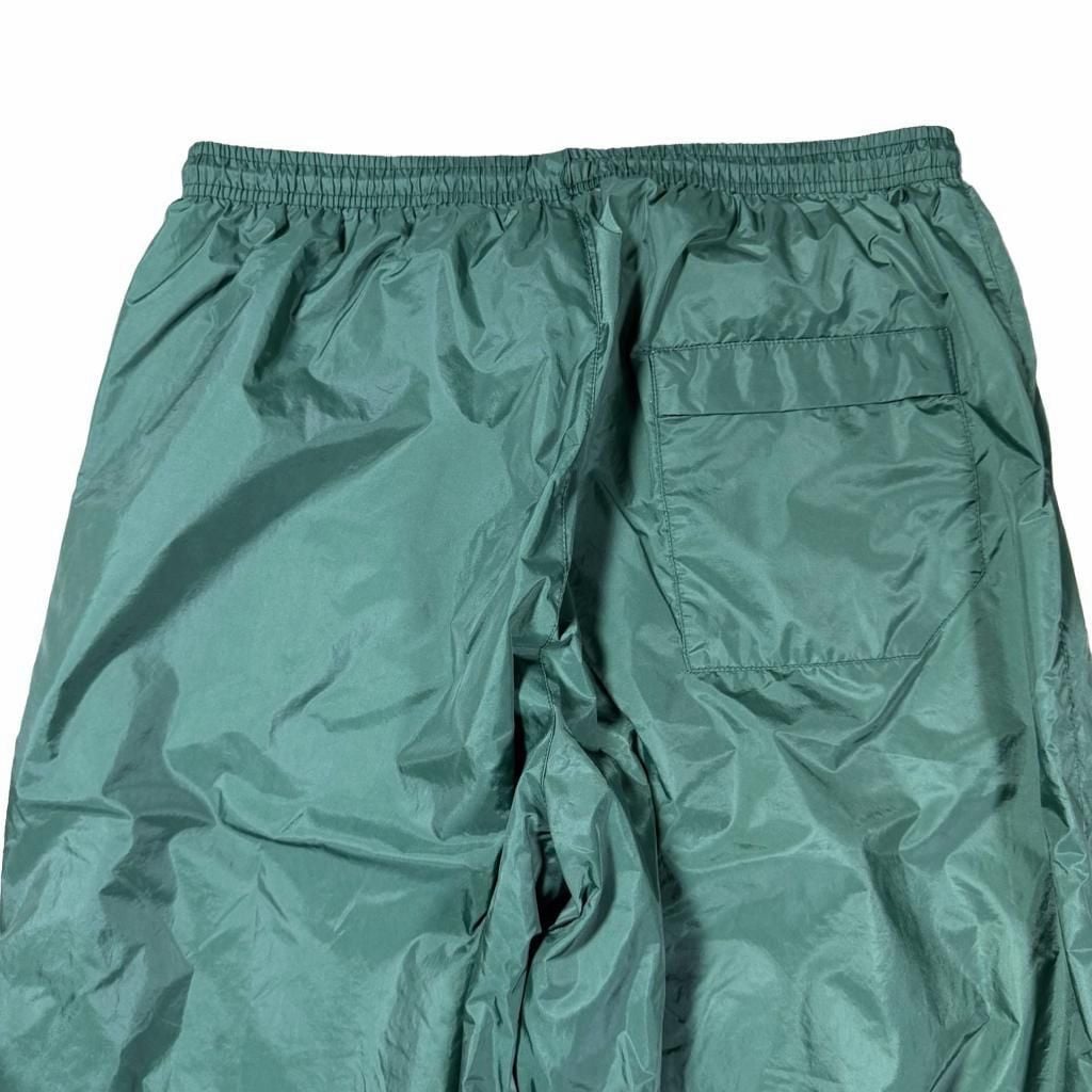 Vintage Steve & Barry's Nylon Track Pants Size L Green Windbreaker Joggers 5