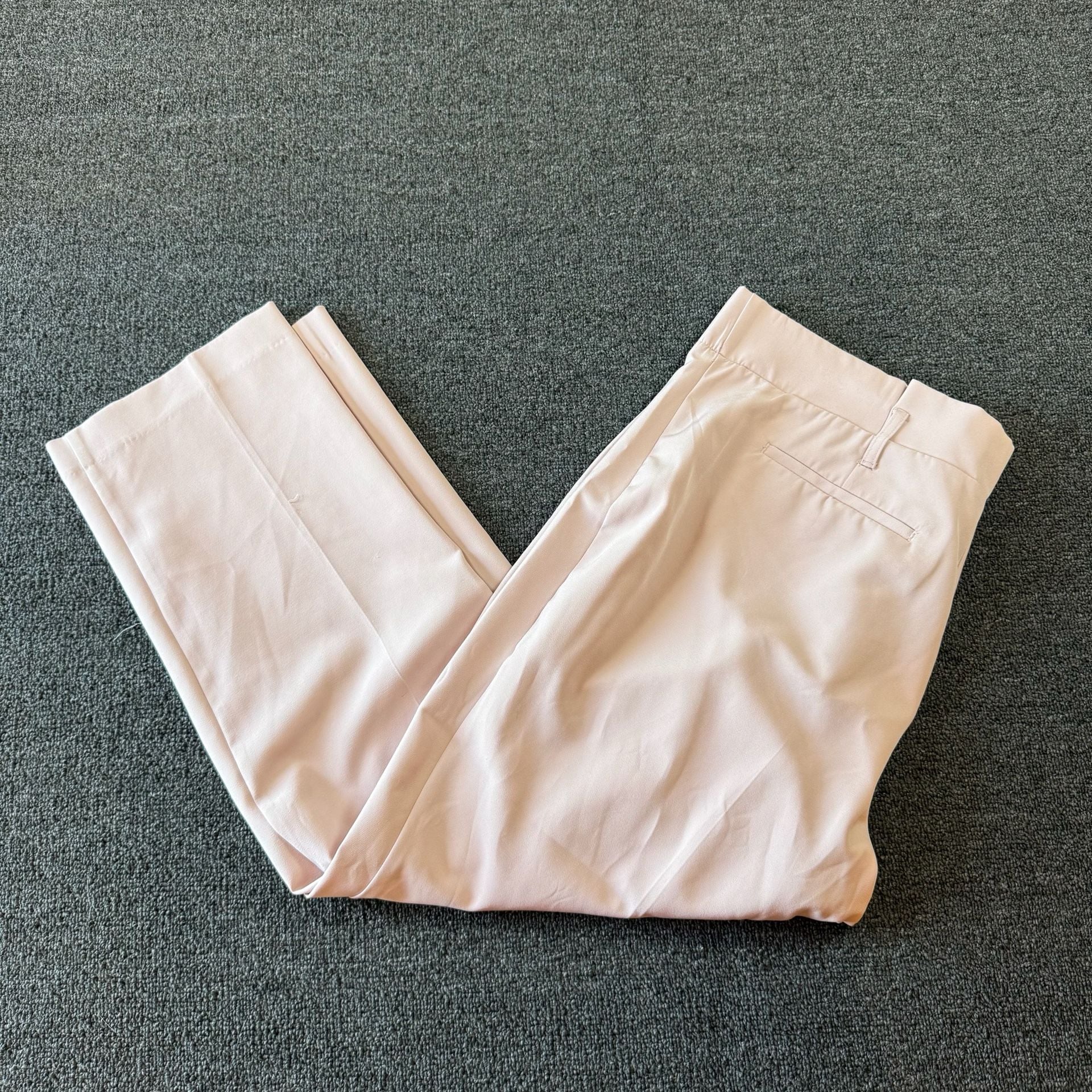 Liz Claiborne Classic Career Pants Size 14 Light Pink 2