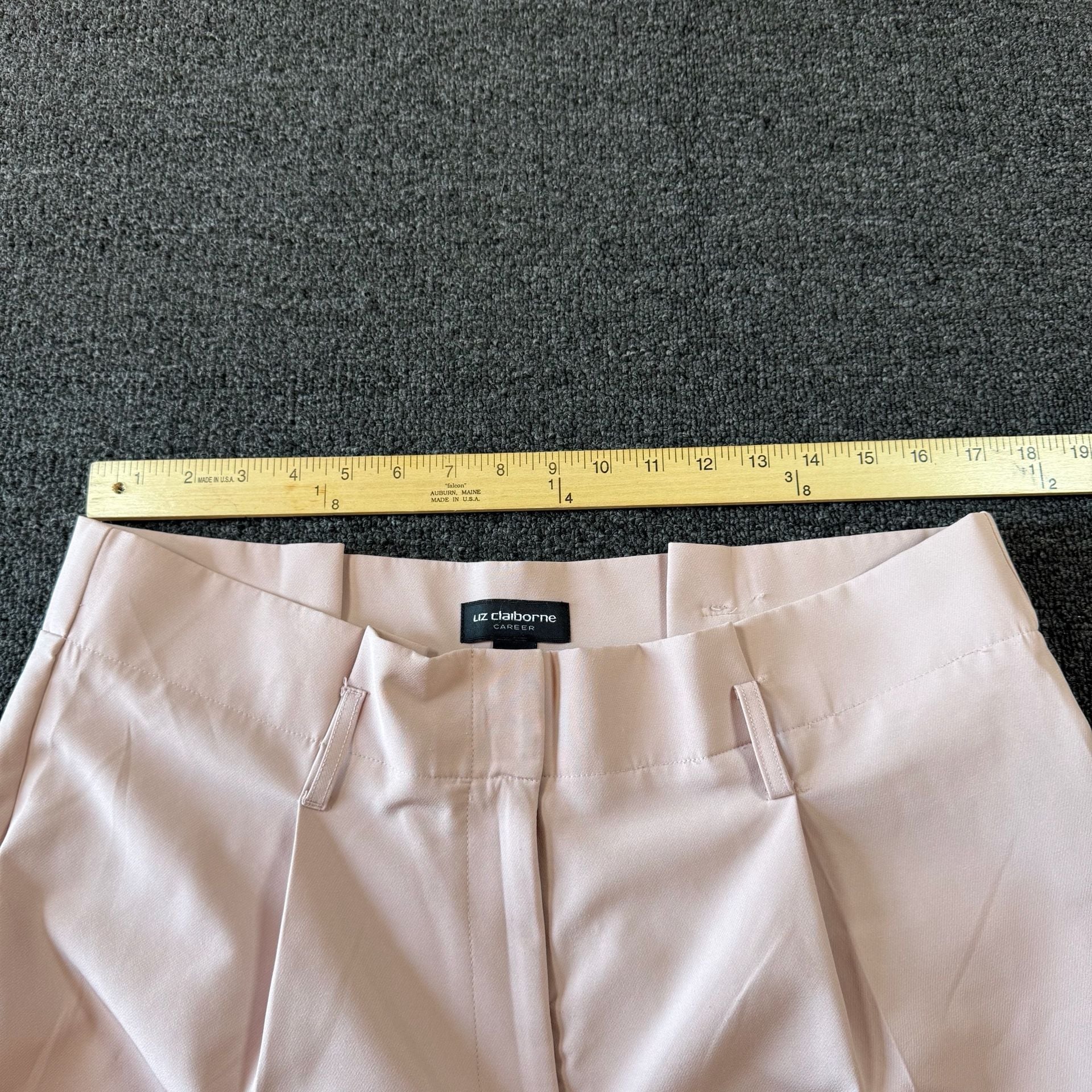 Liz Claiborne Classic Career Pants Size 14 Light Pink 5