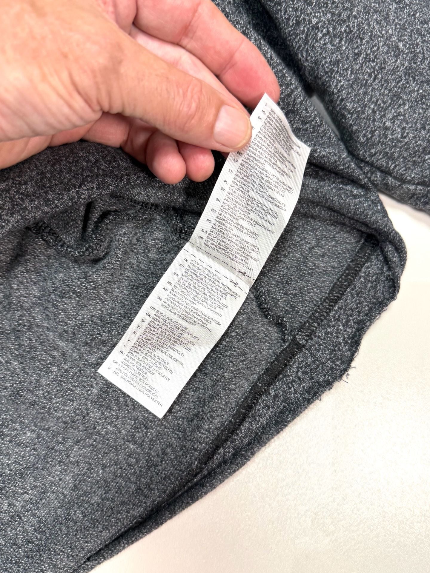 adidas Women's Hoodie Size M Y2K Athleisure Streetwear Indie Vanguard Balletcore Cropped Raw Hem Heather Grey Drawstring Pullover Cotton Blend Drop Shoulder GU6194 8