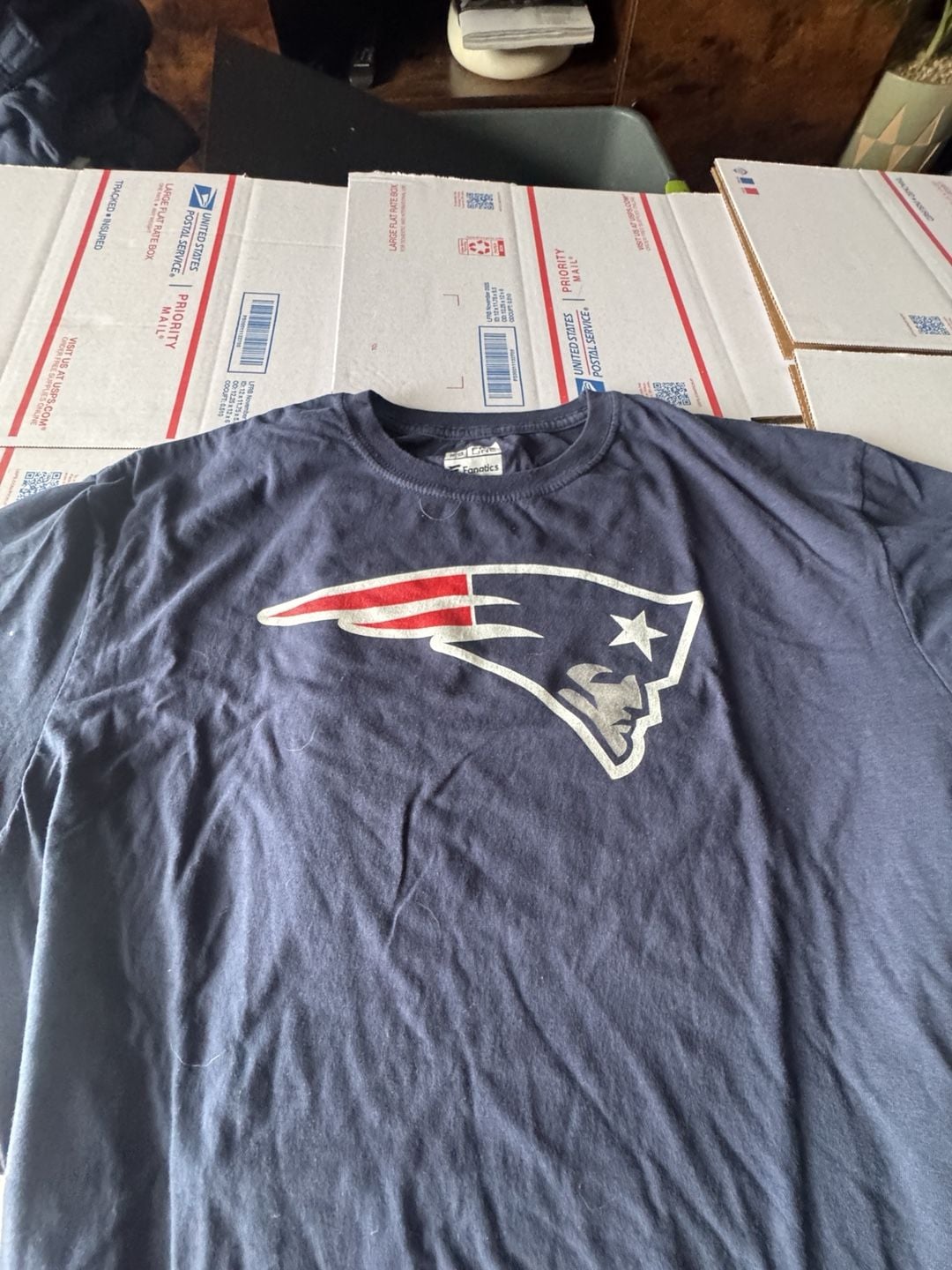 Fanatics NFL Pro Line New England Patriots T-Shirt Size XL 3