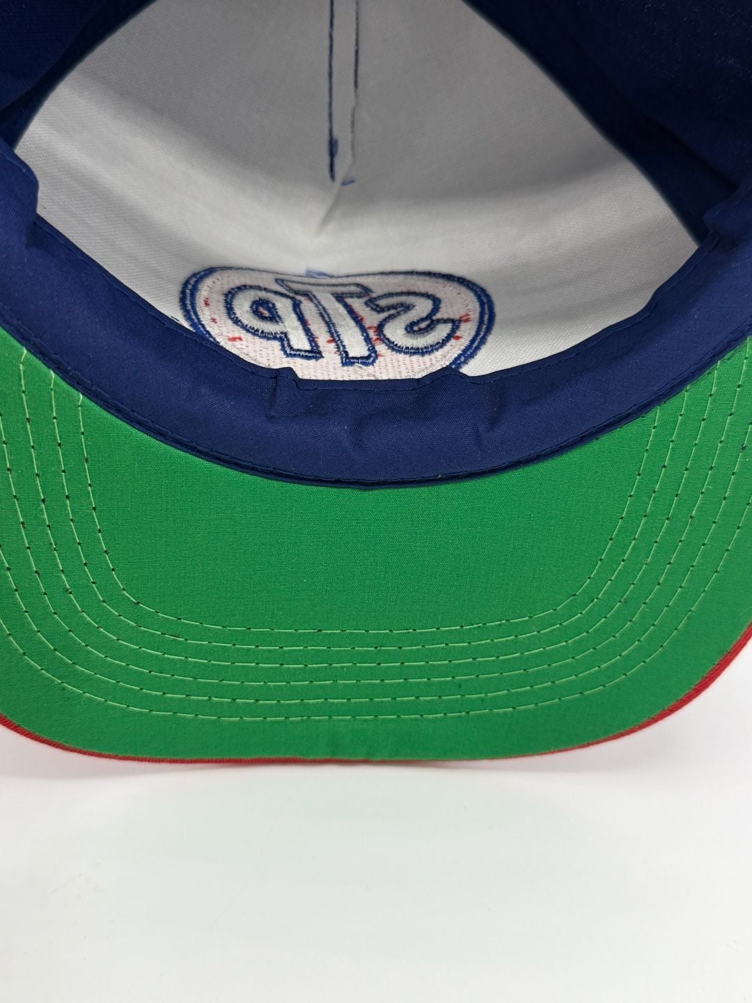Vintage STP Racing Snapback Hat Richard Petty Autograph? NASCAR Signed Cap 8