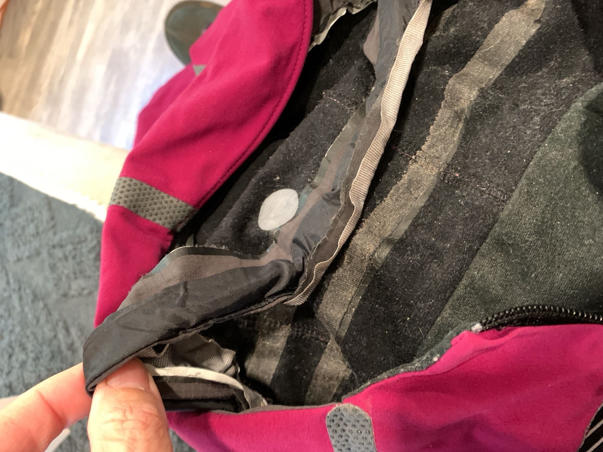 Mountain Hardwear Hooded Softshell Jacket Pink Gray 7