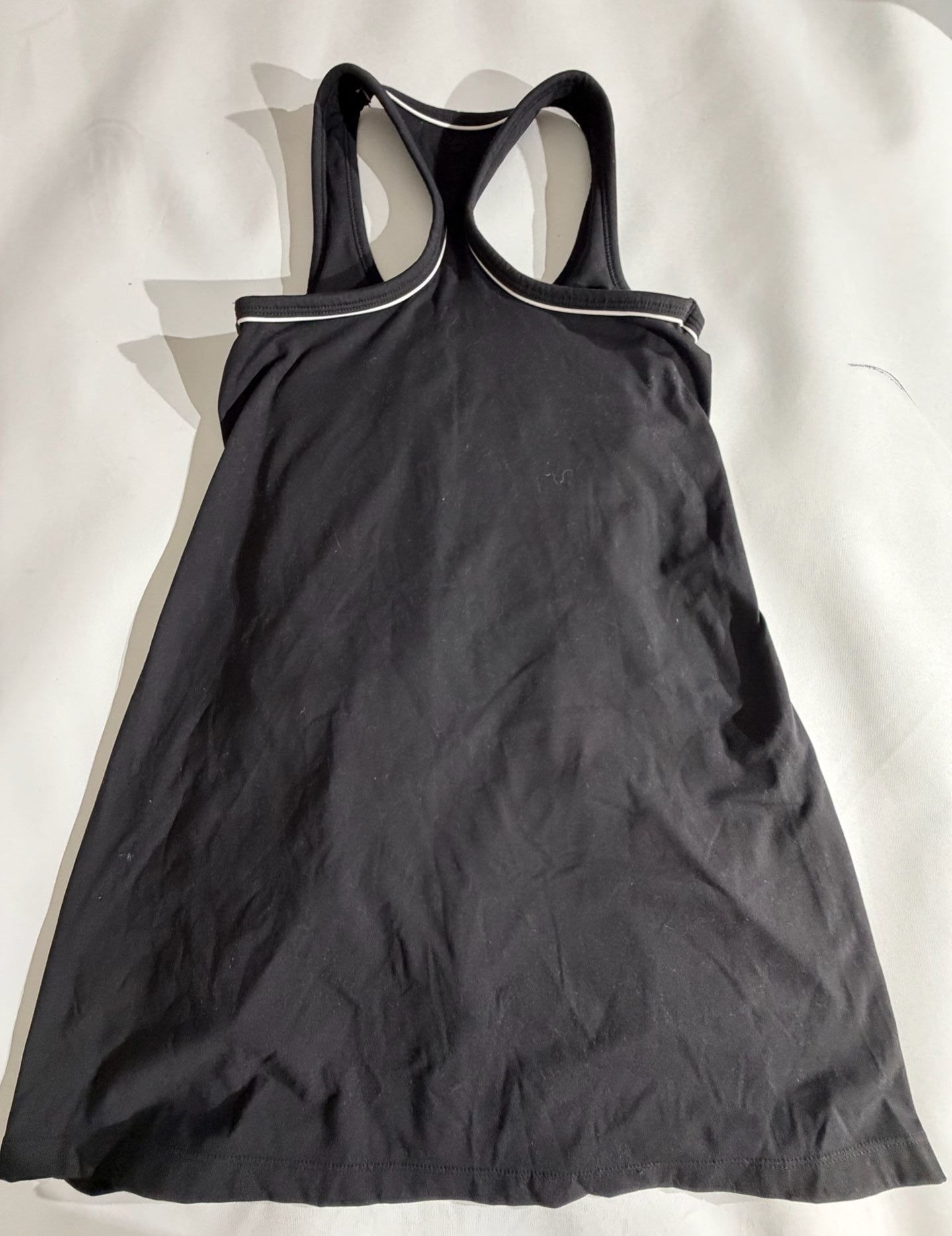 Avia Black White Trim Racerback Activewear Tank Top Size XS 0-2 7