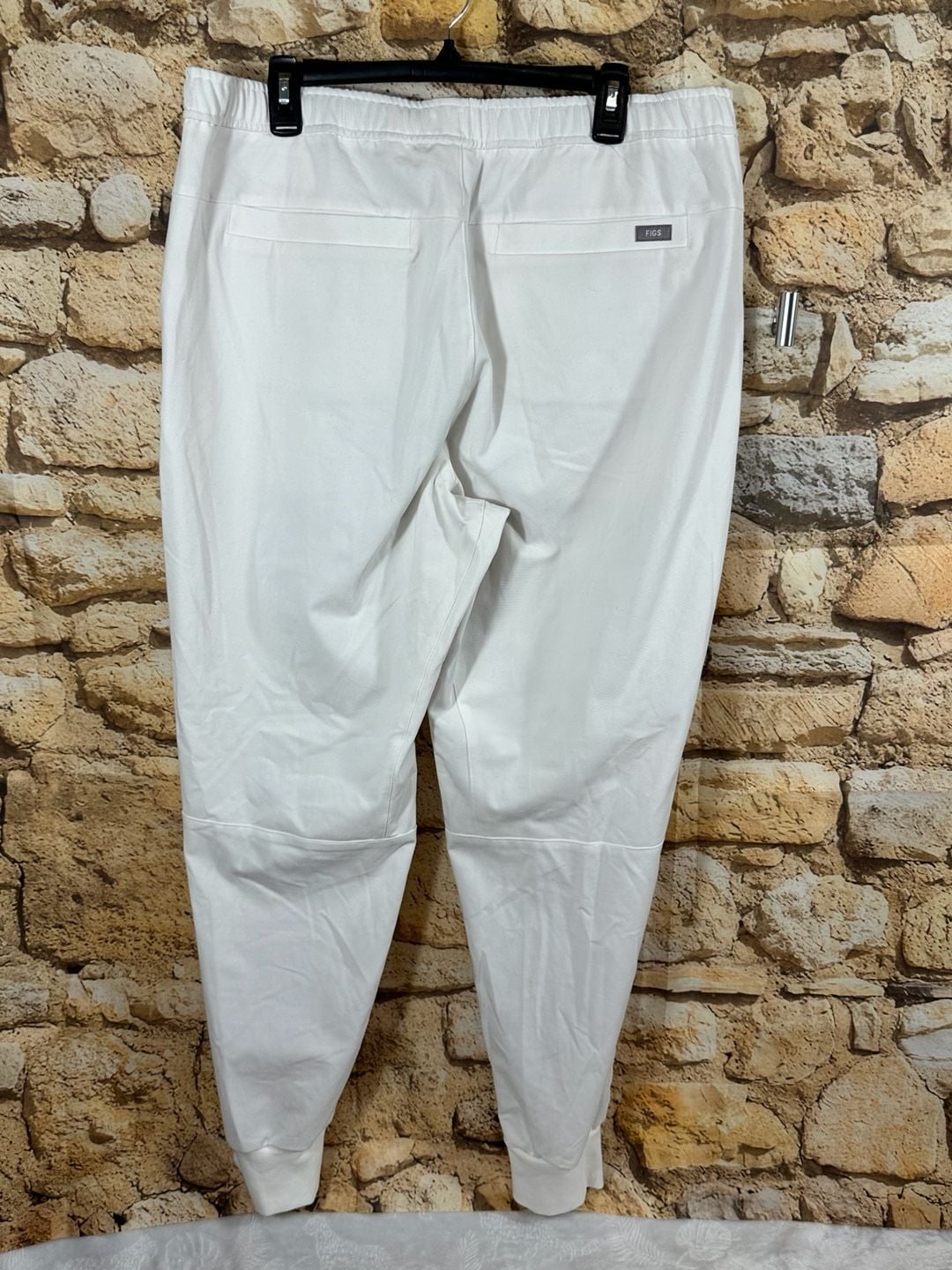 FIGS Scrub Pants Size XL White Technical Collection Joggers 5