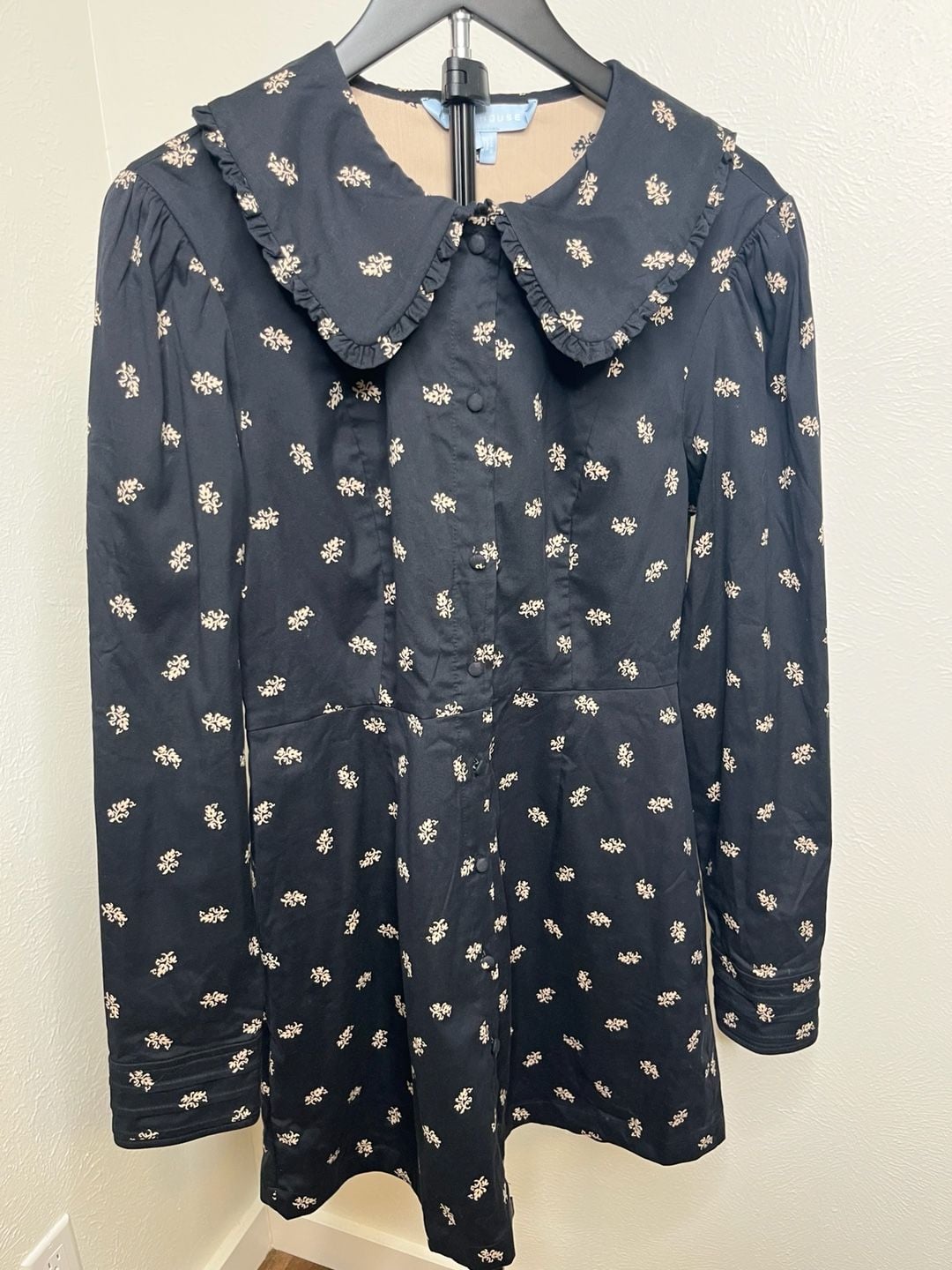 Hill House Home The Hazel Mini-Peter Pan Collar Cottagecore Coquette Dress 2