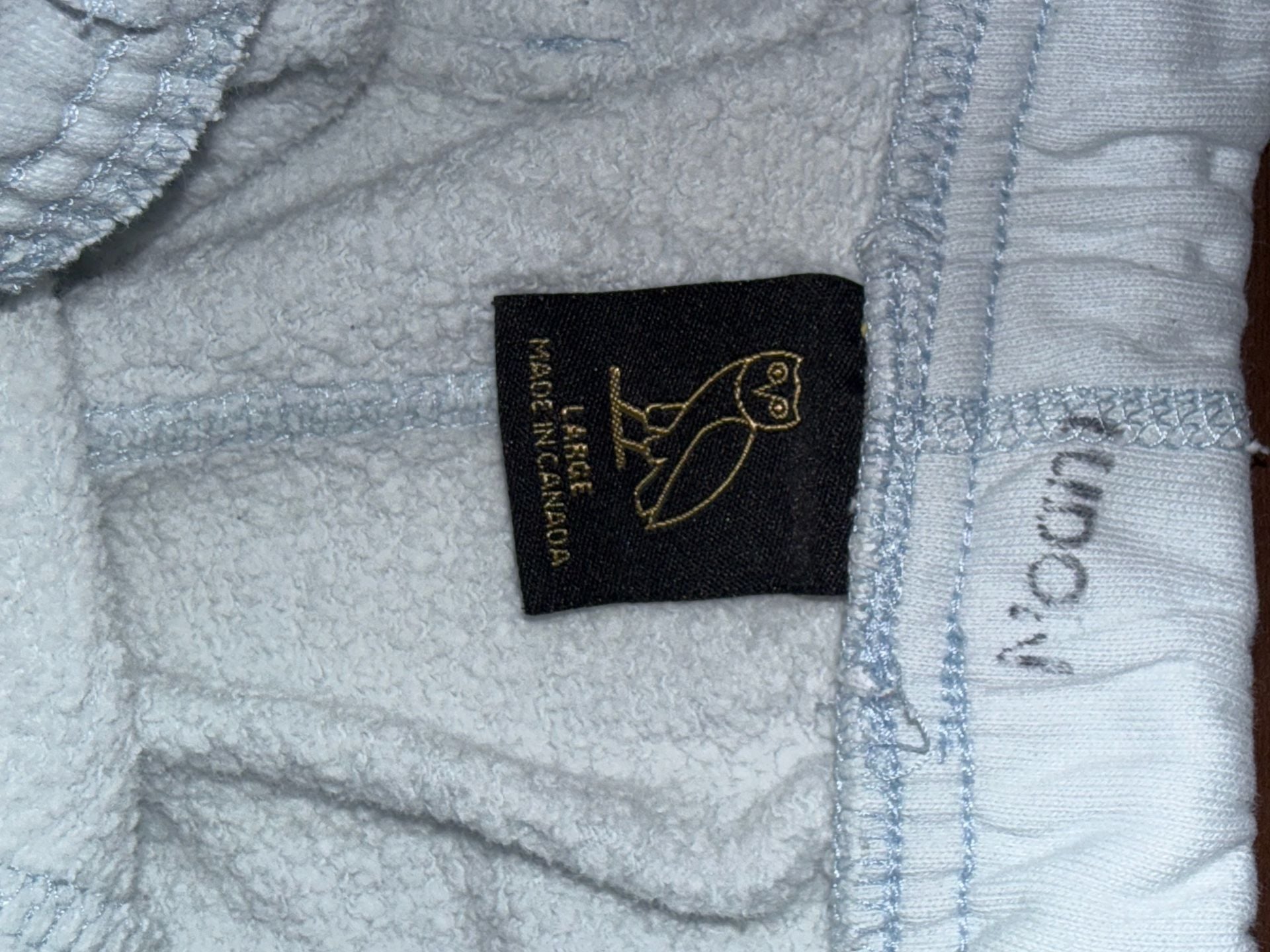 October's Very Own OVO Sweatpants Size Large Light Blue Same City Same Friends 5