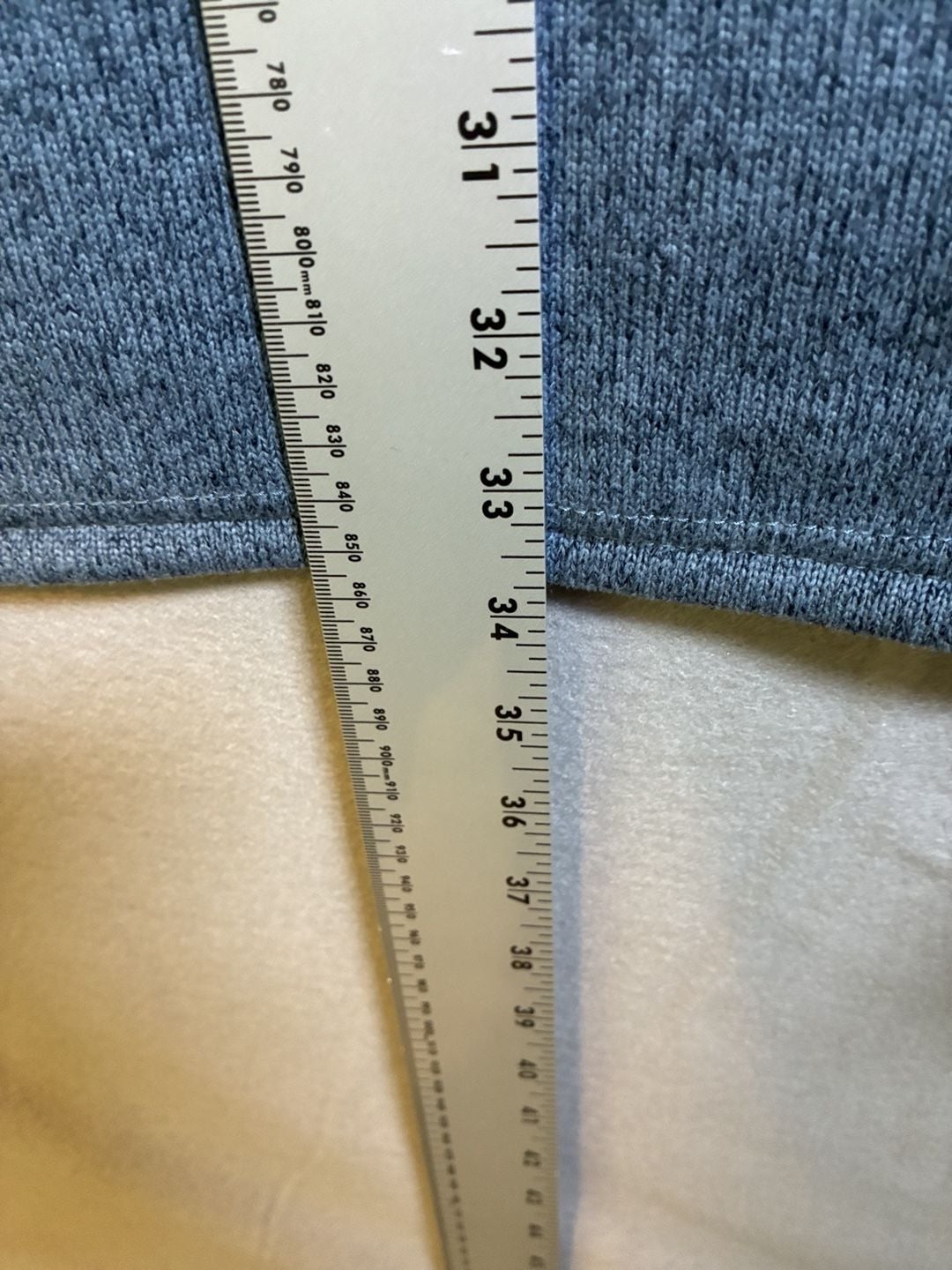 Carhartt 1/4-Zip Sweater Fleece Size 3XL Tall Blue Relaxed Fit 8