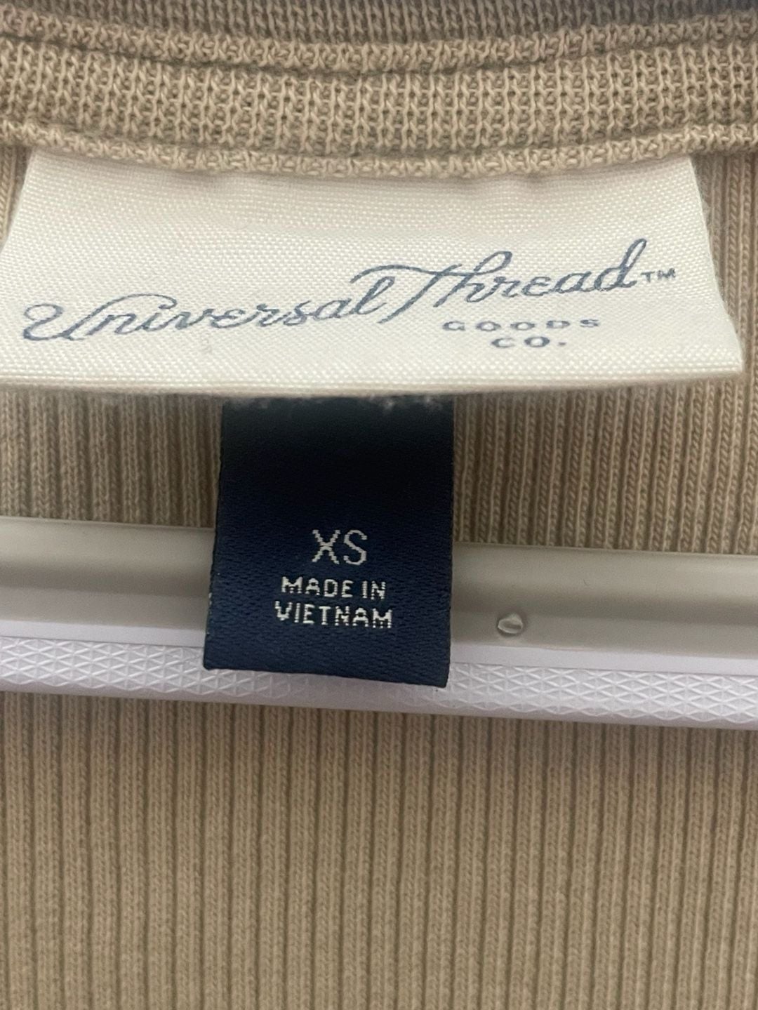Universal Thread Long Sleeve Ribbed Top Size XS 5