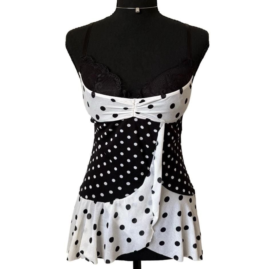 Victoria's Secret Polka Dot Babydoll Camisole Top 2