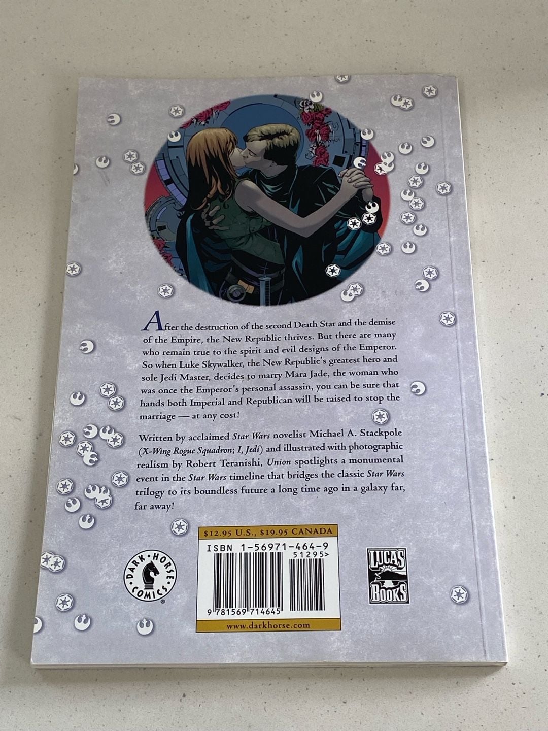 Dark Horse Comics Star Wars Union Graphic Novel Trade Paperback 2