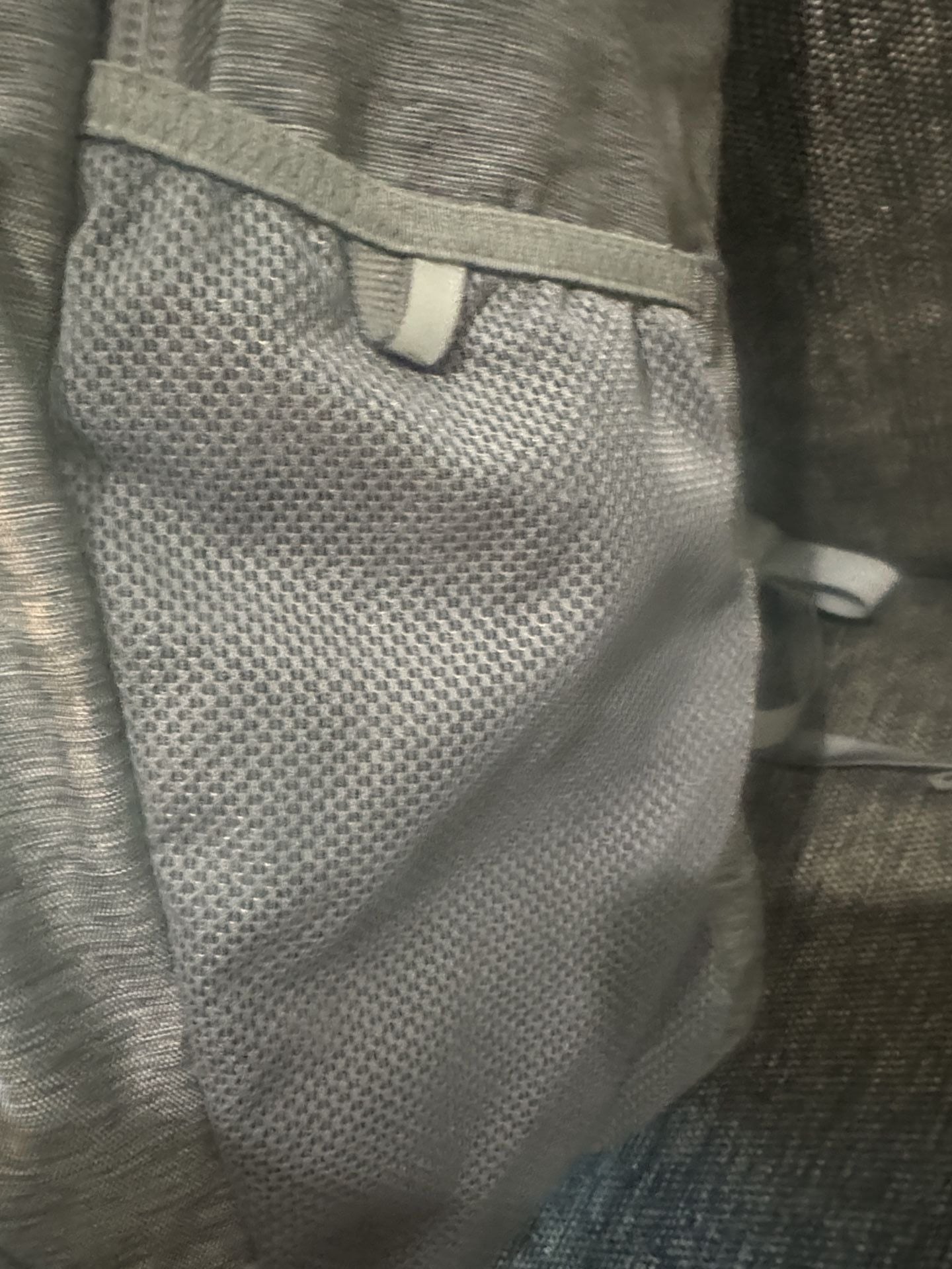 The North Face Jester Backpack Heather Gray with Powder Blue Detail Laptop School Travel Bag 5