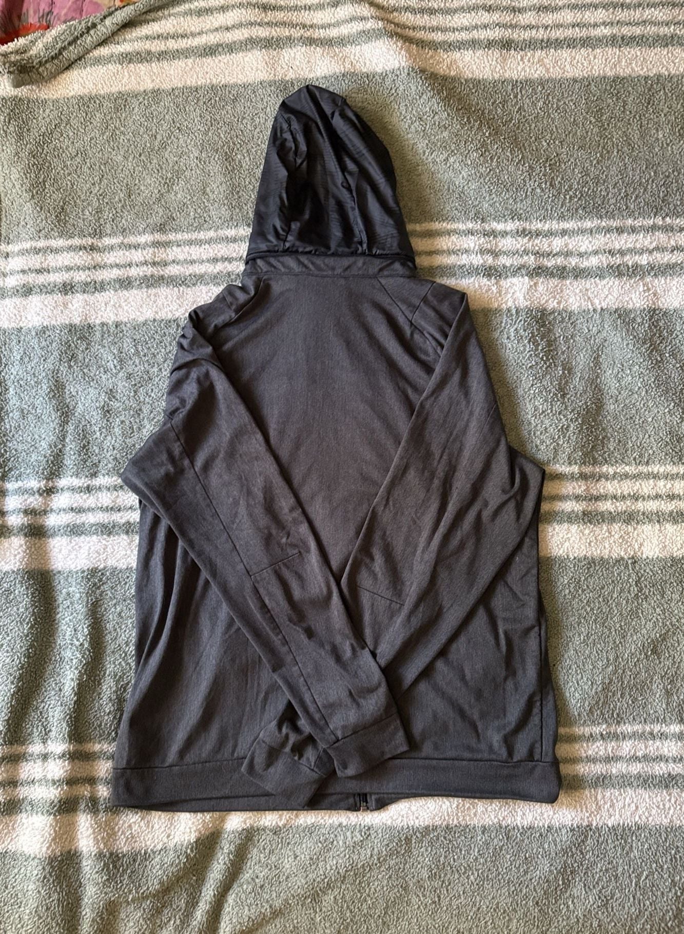 Jordan Dri-Fit Full Zip Hoodie Size XL Gray Jacket 4