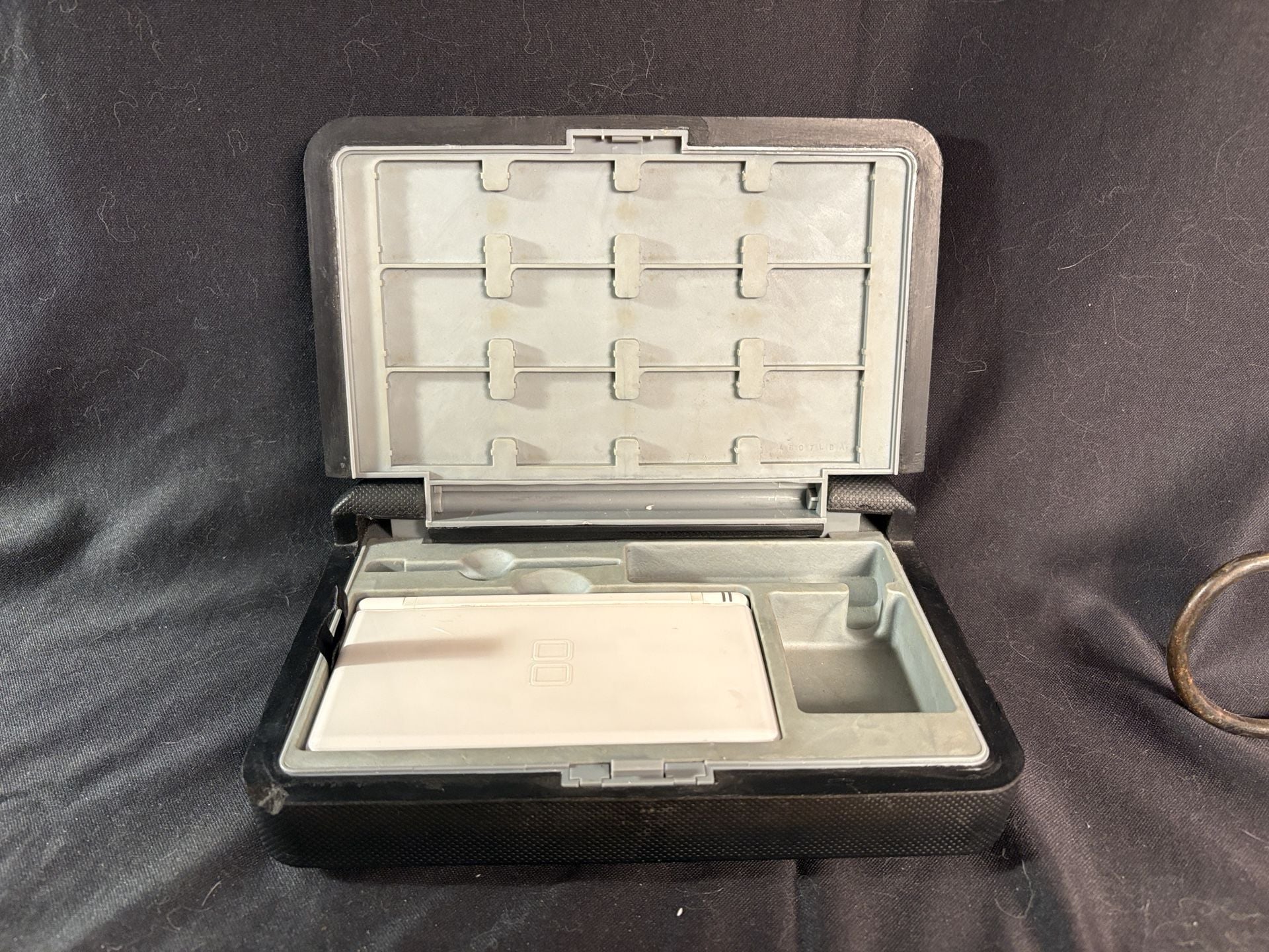 Nintendo DS Lite White Handheld System With Nerf Case 7