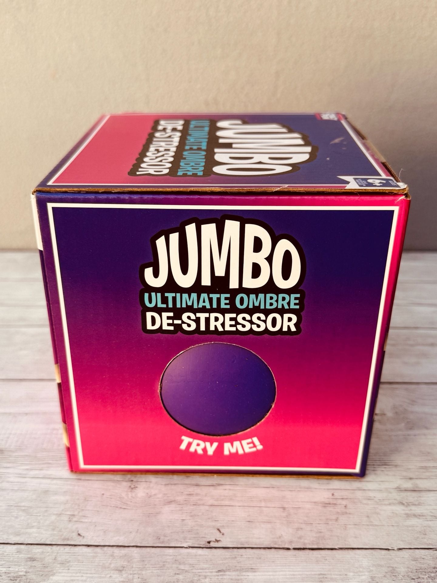 RMS Crazy Fun Jumbo Ultimate Ombre De-Stressor Ball Toy New In Box 3