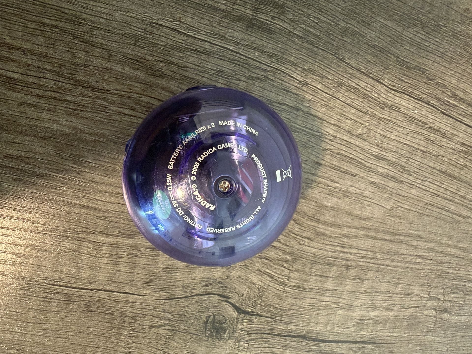 Radica 20Q Handheld Electronic Game Purple Translucent 2