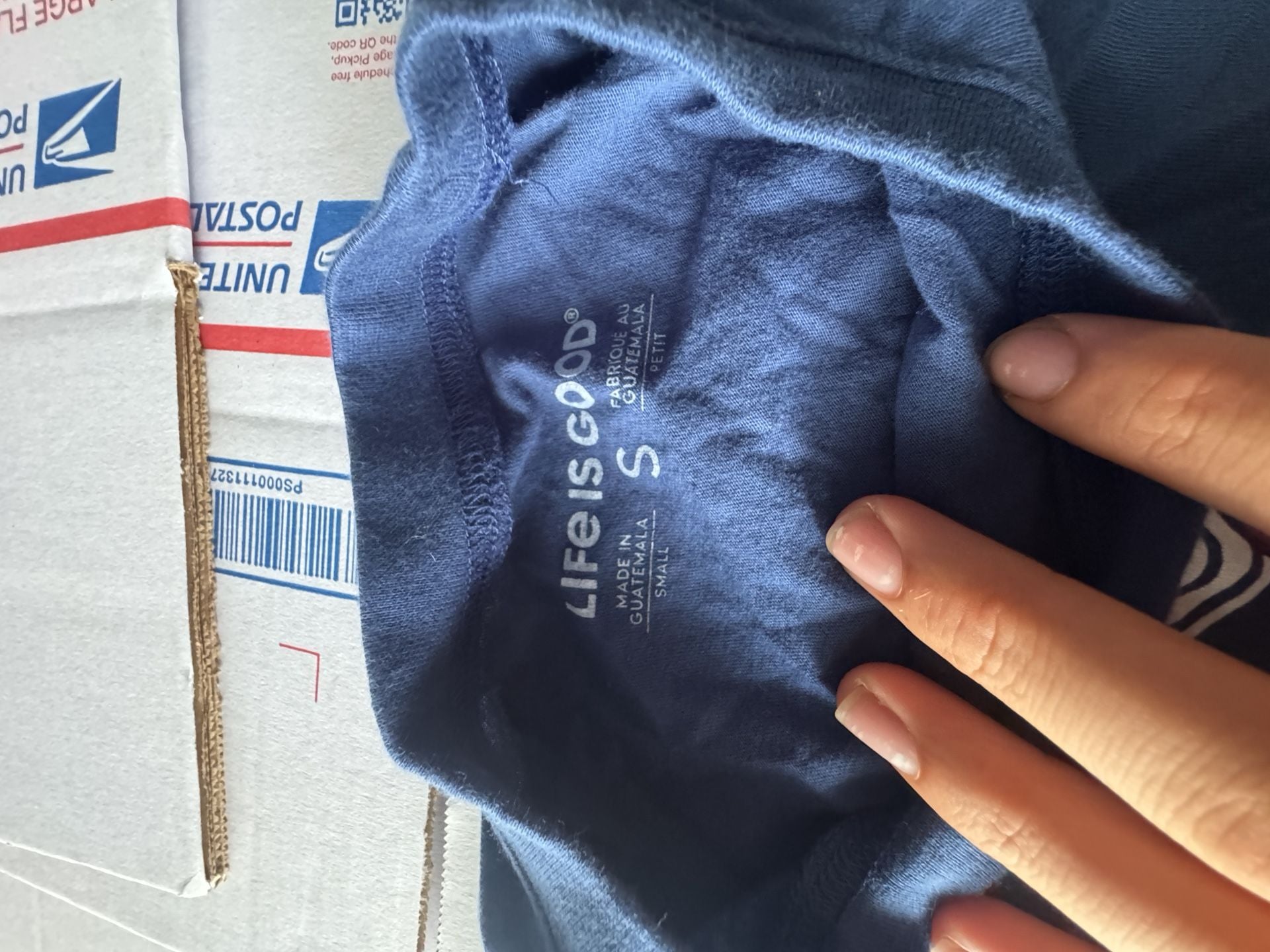 Life Is Good Golf Jake T-Shirt Size S Blue 3