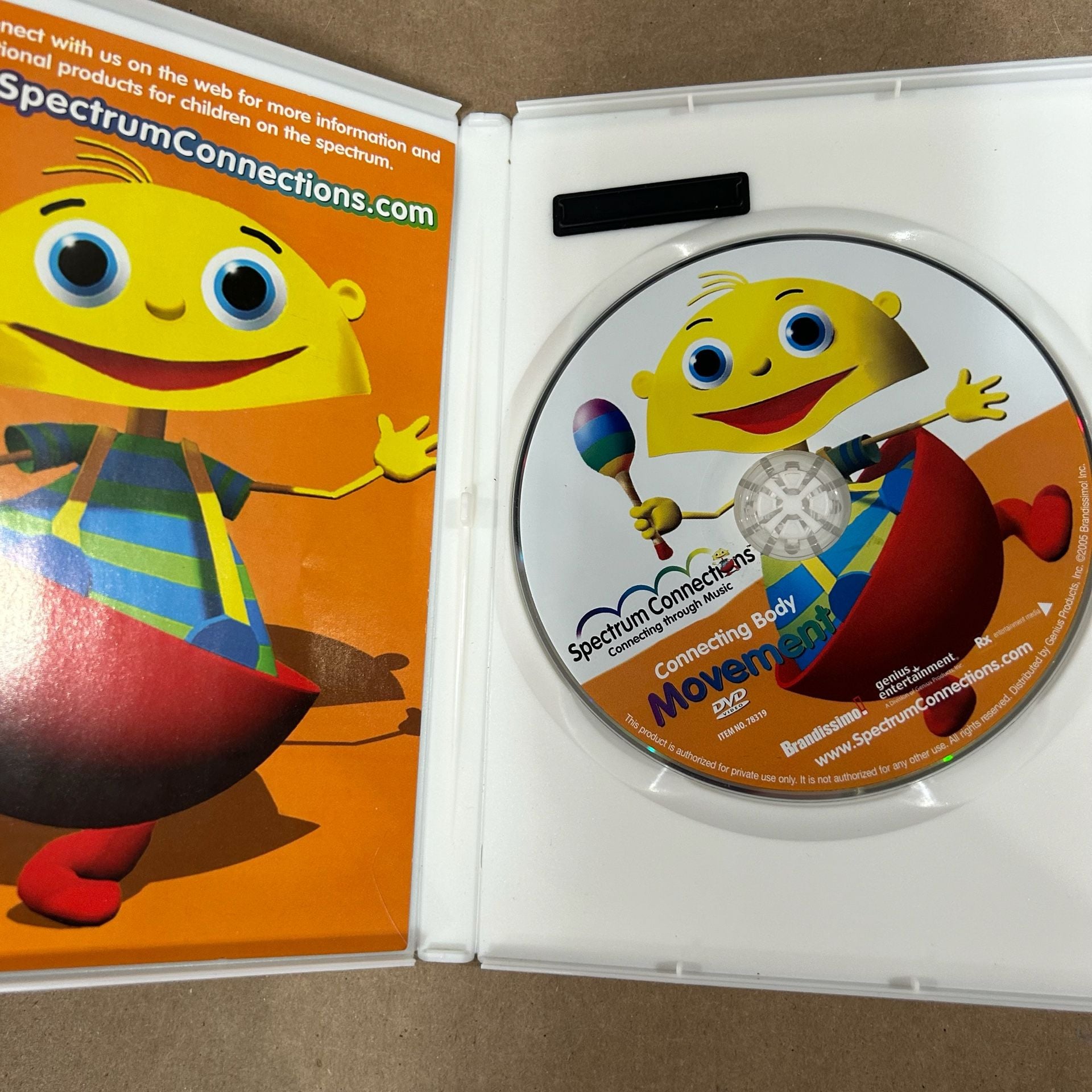 Spectrum Connections Connecting Body Movement DVD 4