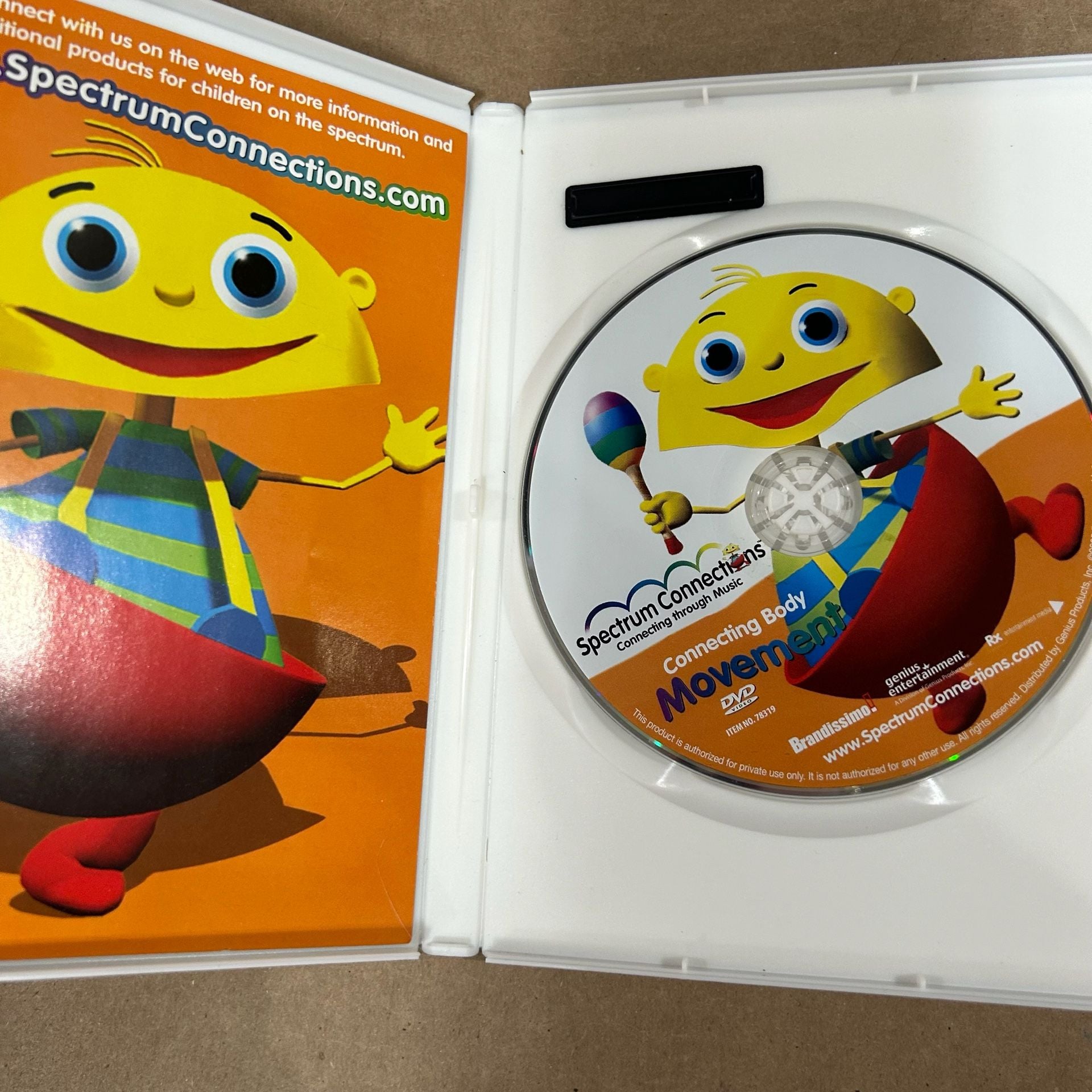 Spectrum Connections Connecting Body Movement DVD 5