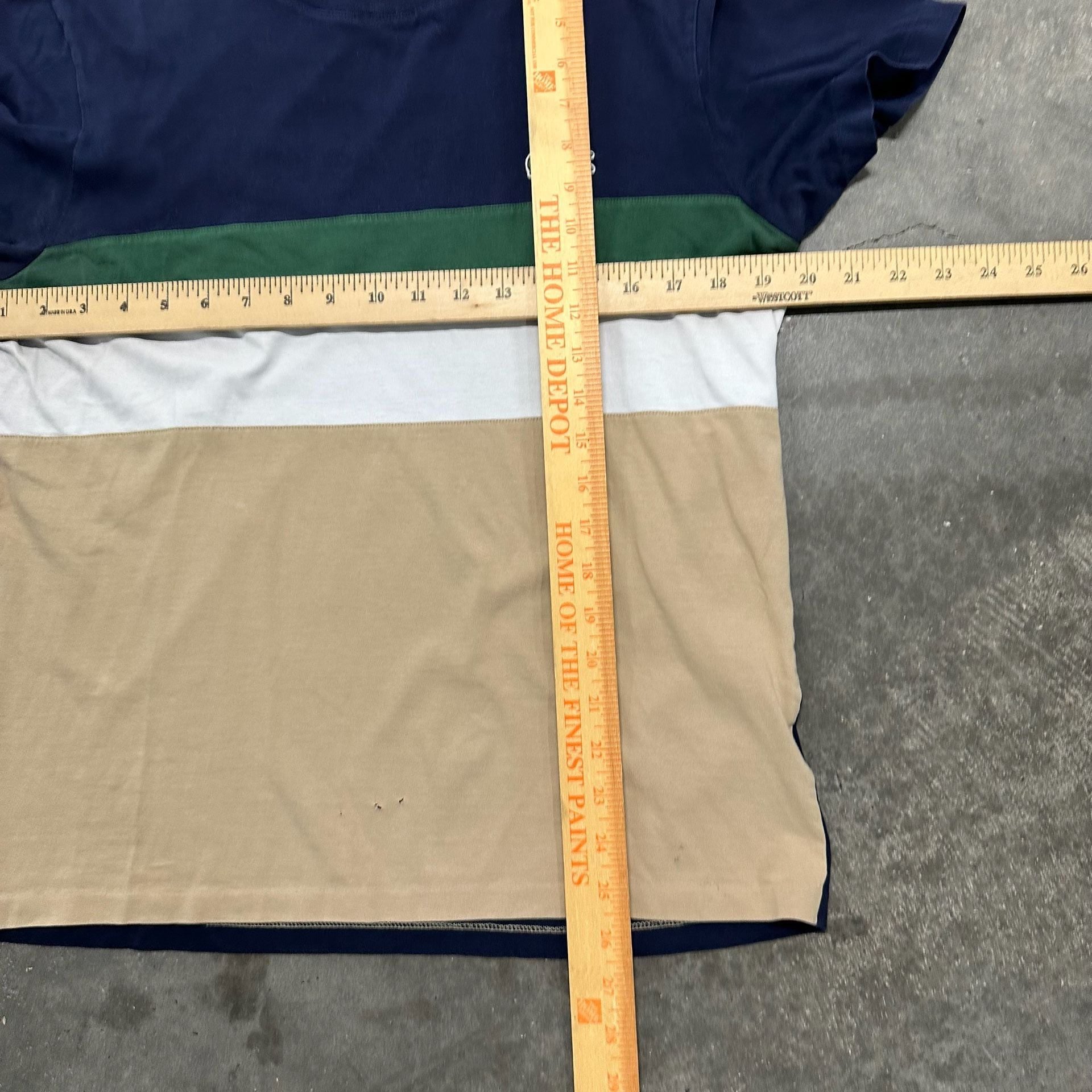 Lacoste Color Block Crocodile Logo T Shirt Casual Preppy Streetwear 5