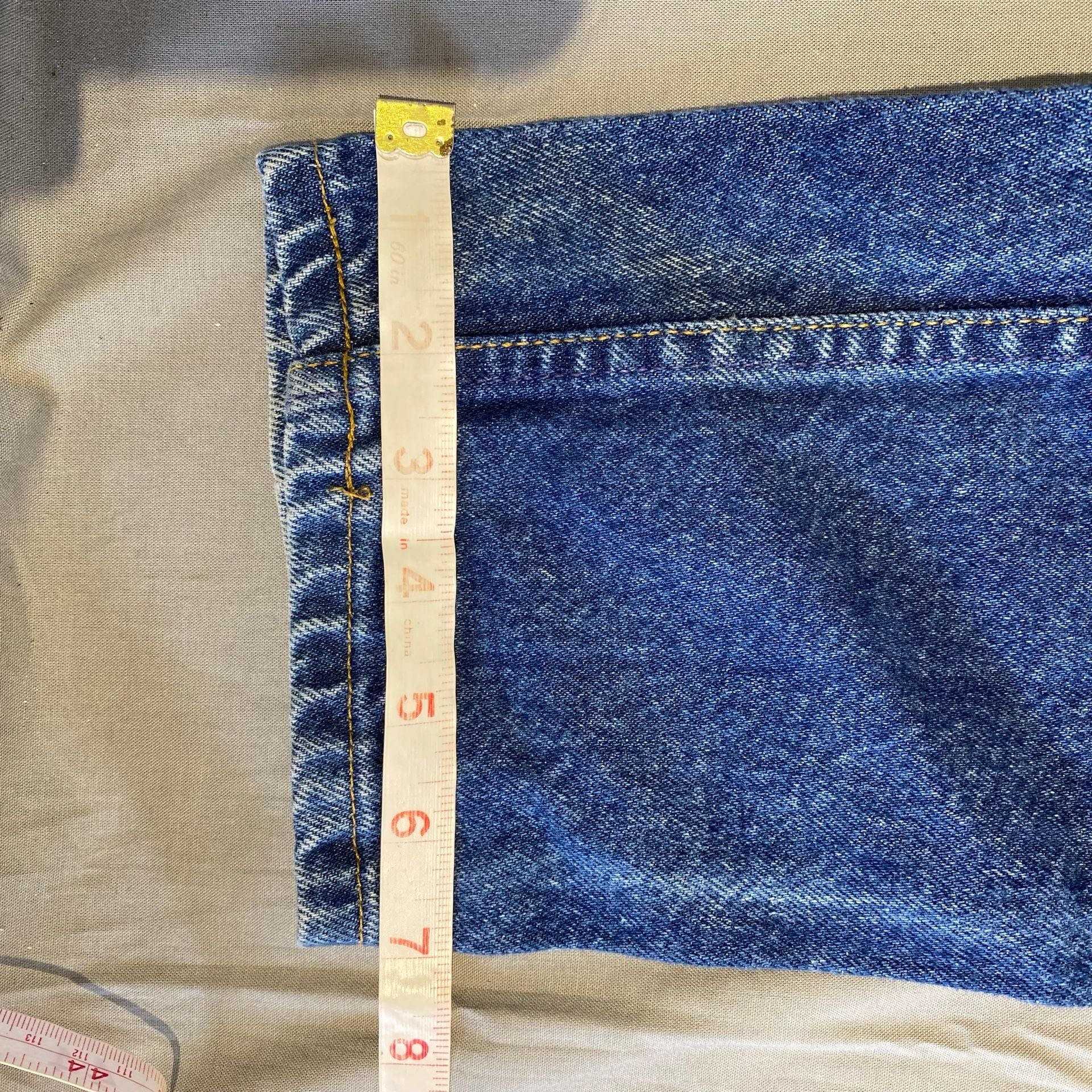 Levi's Student Straight Leg Jeans W28 L32 Blue Denim USA Made 8